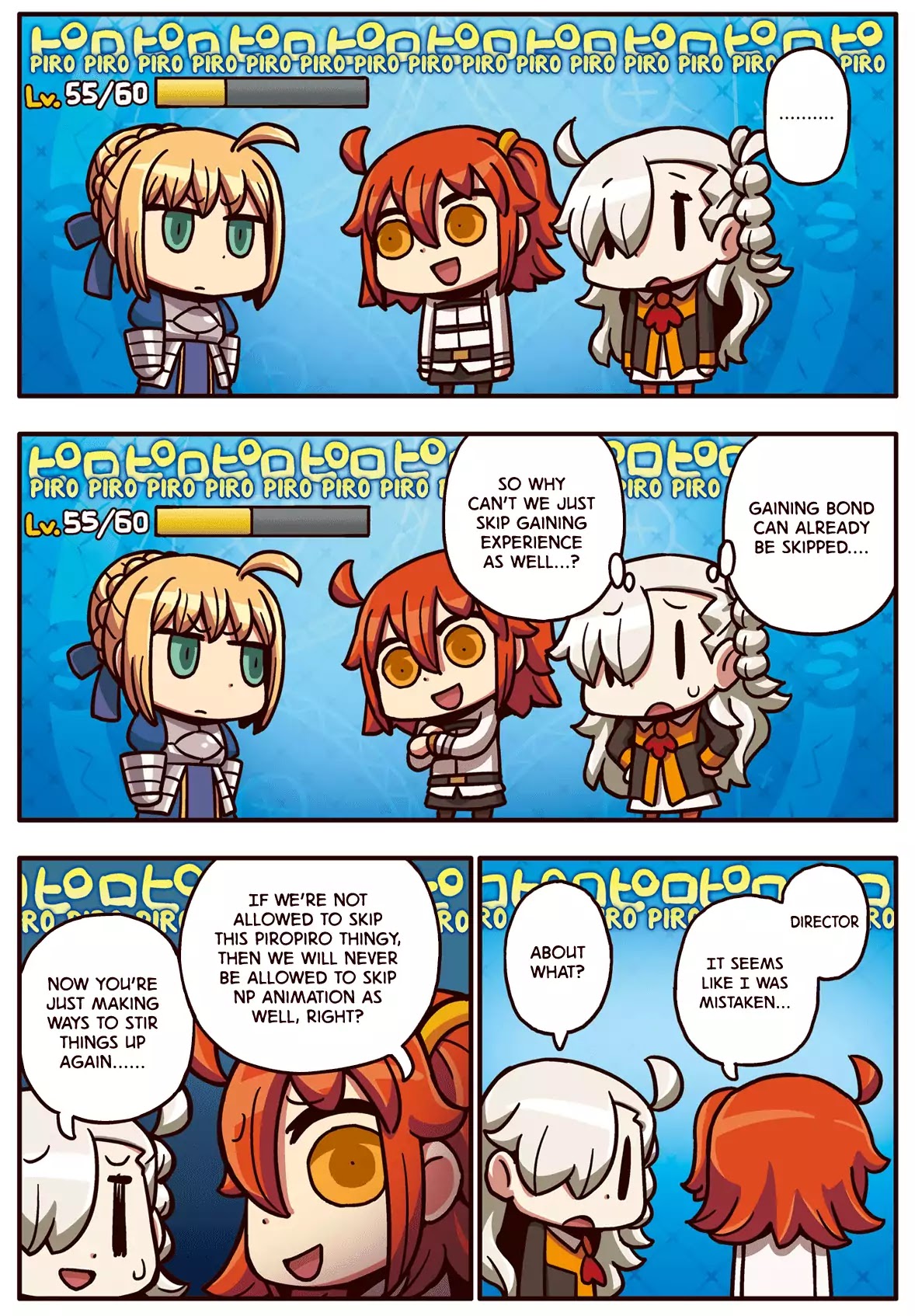 Manga de Wakaru! Fate/Grand Order Chapter 2.29 page 1 - Vol.2 Chapter 29: Piro Piro