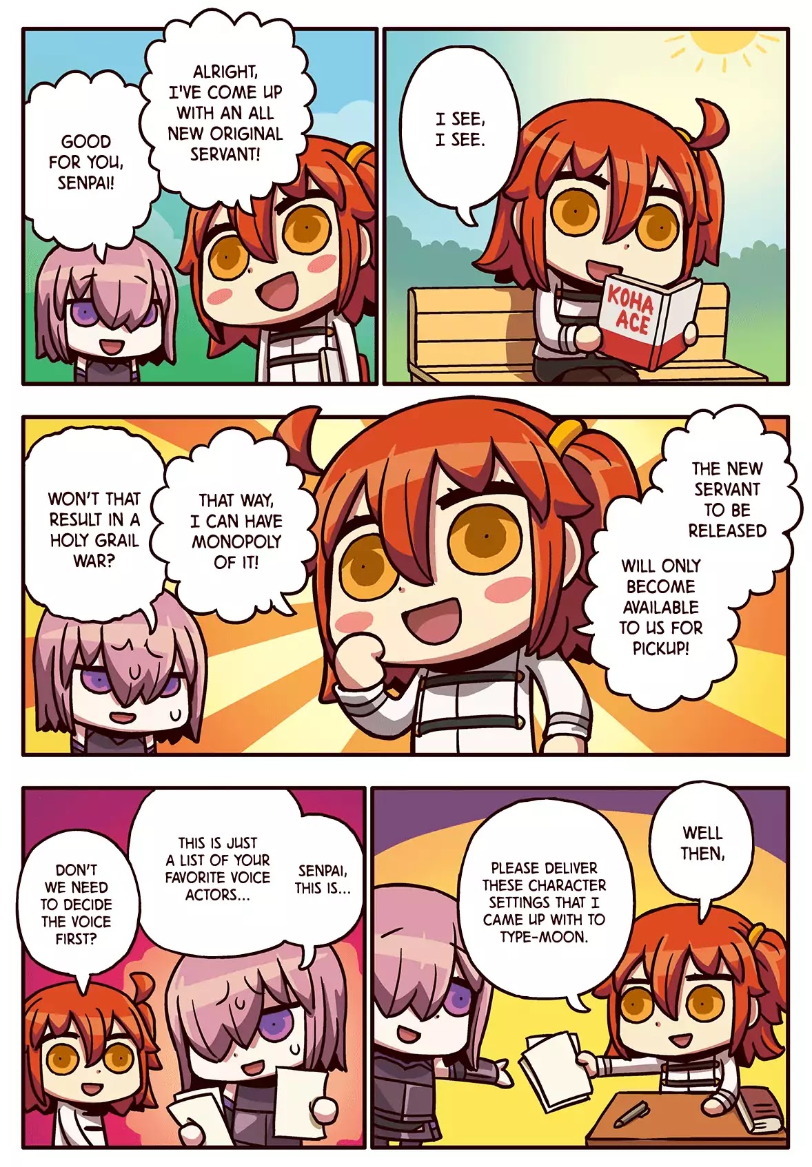 Manga de Wakaru! Fate/Grand Order Chapter 2.43 page 1 - Vol.2 Chapter 43: Monopoly