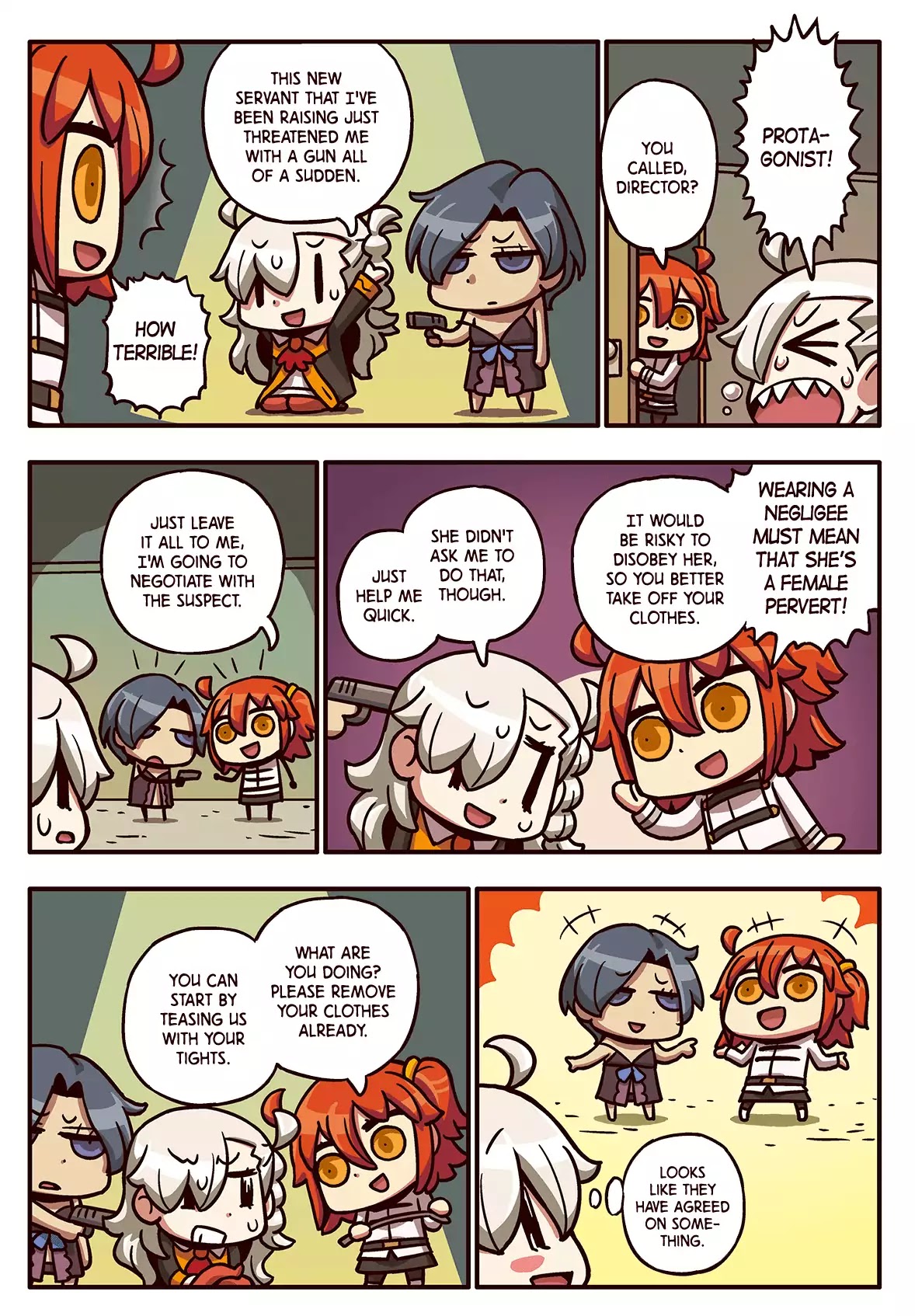 Manga de Wakaru! Fate/Grand Order Chapter 2.48 page 1 - Vol.2 Chapter 48: I Raised