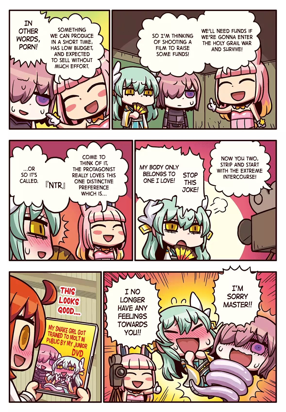 Manga de Wakaru! Fate/Grand Order Chapter 2.58 page 1 - Vol.2 Chapter 58: Fundraising