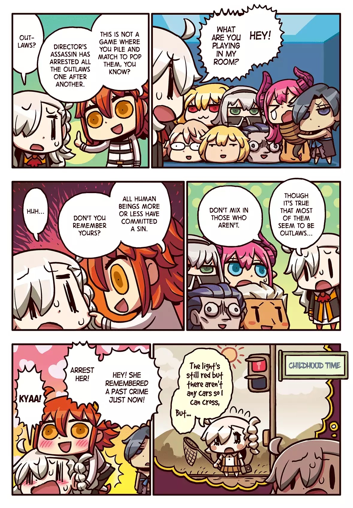 Manga de Wakaru! Fate/Grand Order Chapter 2.64 page 1 - Vol.2 Chapter 64: One's Memories
