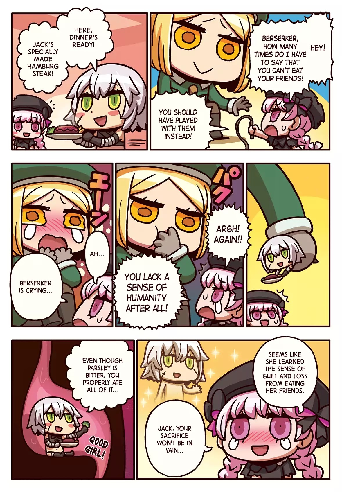 Manga de Wakaru! Fate/Grand Order Chapter 2.65 page 1 - Vol.2 Chapter 65: Bitter