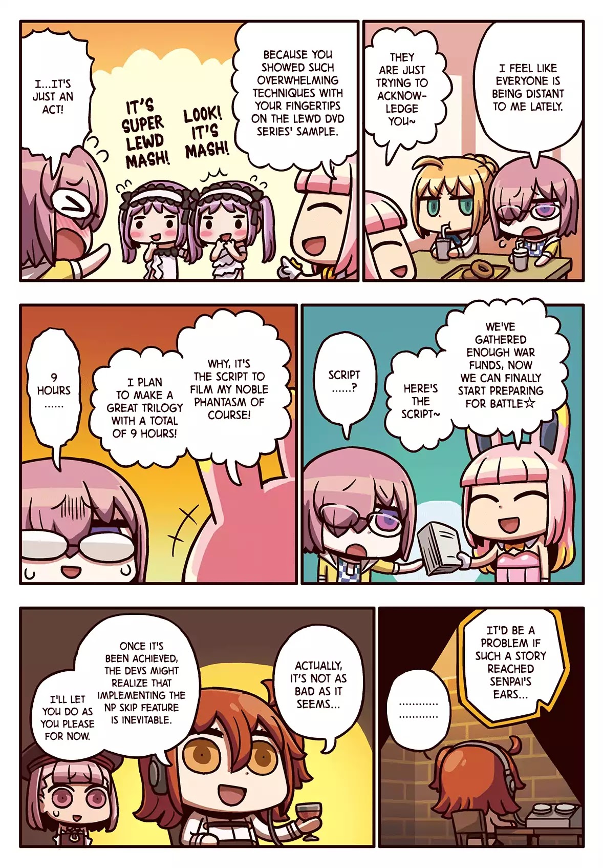 Manga de Wakaru! Fate/Grand Order Chapter 2.70 page 1 - Vol.2 Chapter 70: Masterpiece