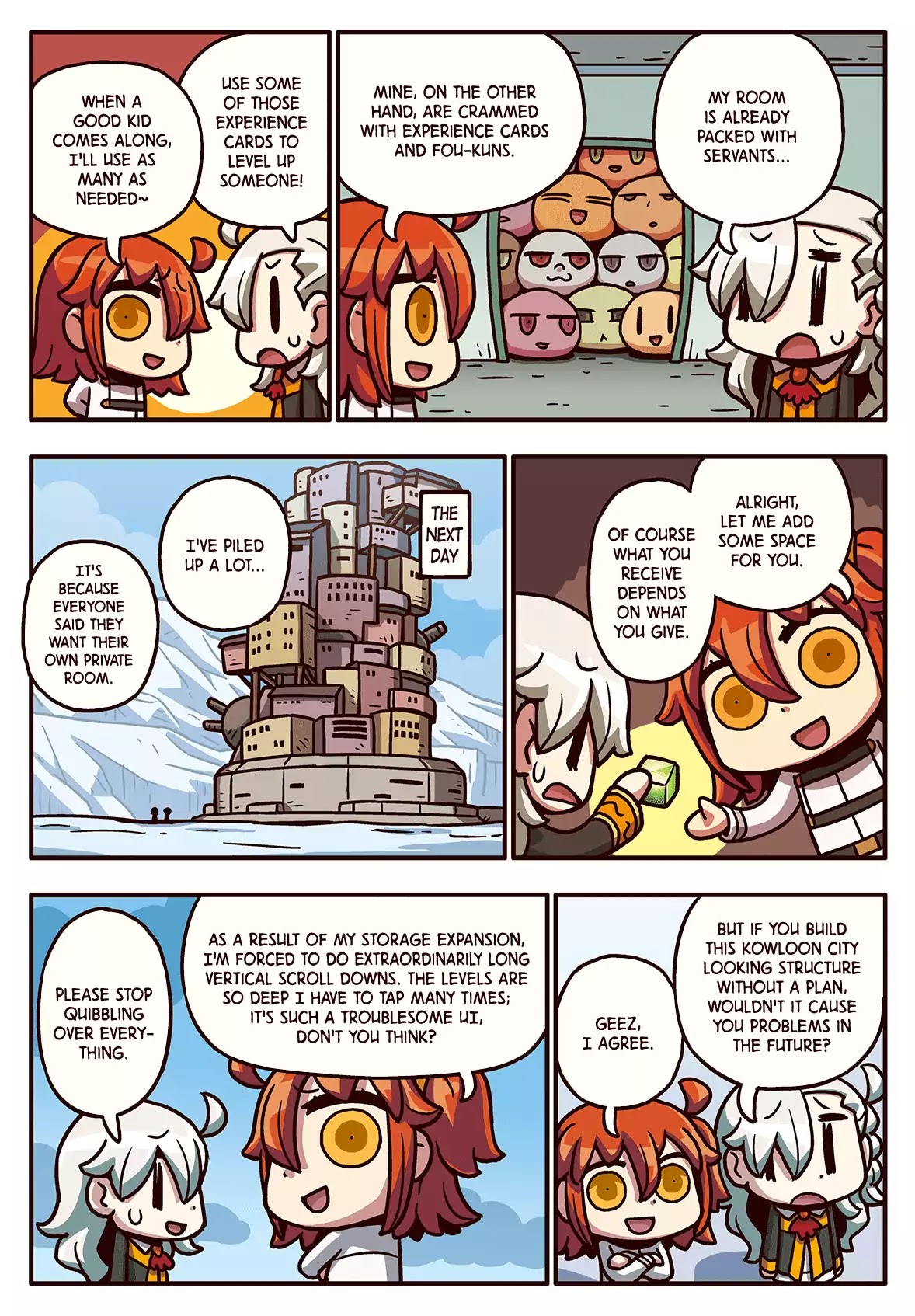 Manga de Wakaru! Fate/Grand Order Chapter 2.71 page 1 - Vol.2 Chapter 71: Expansion