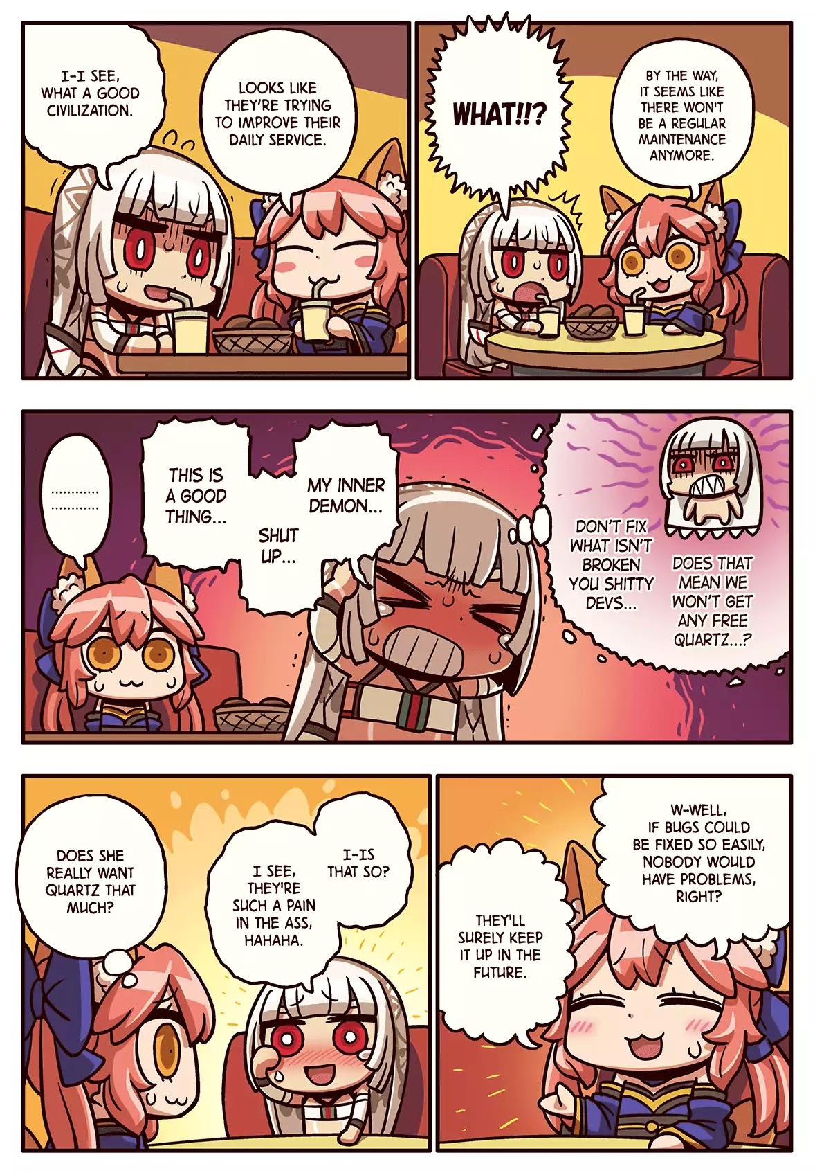 Manga de Wakaru! Fate/Grand Order Chapter 2.75 page 1 - Vol.2 Chapter 75: Stable Operation