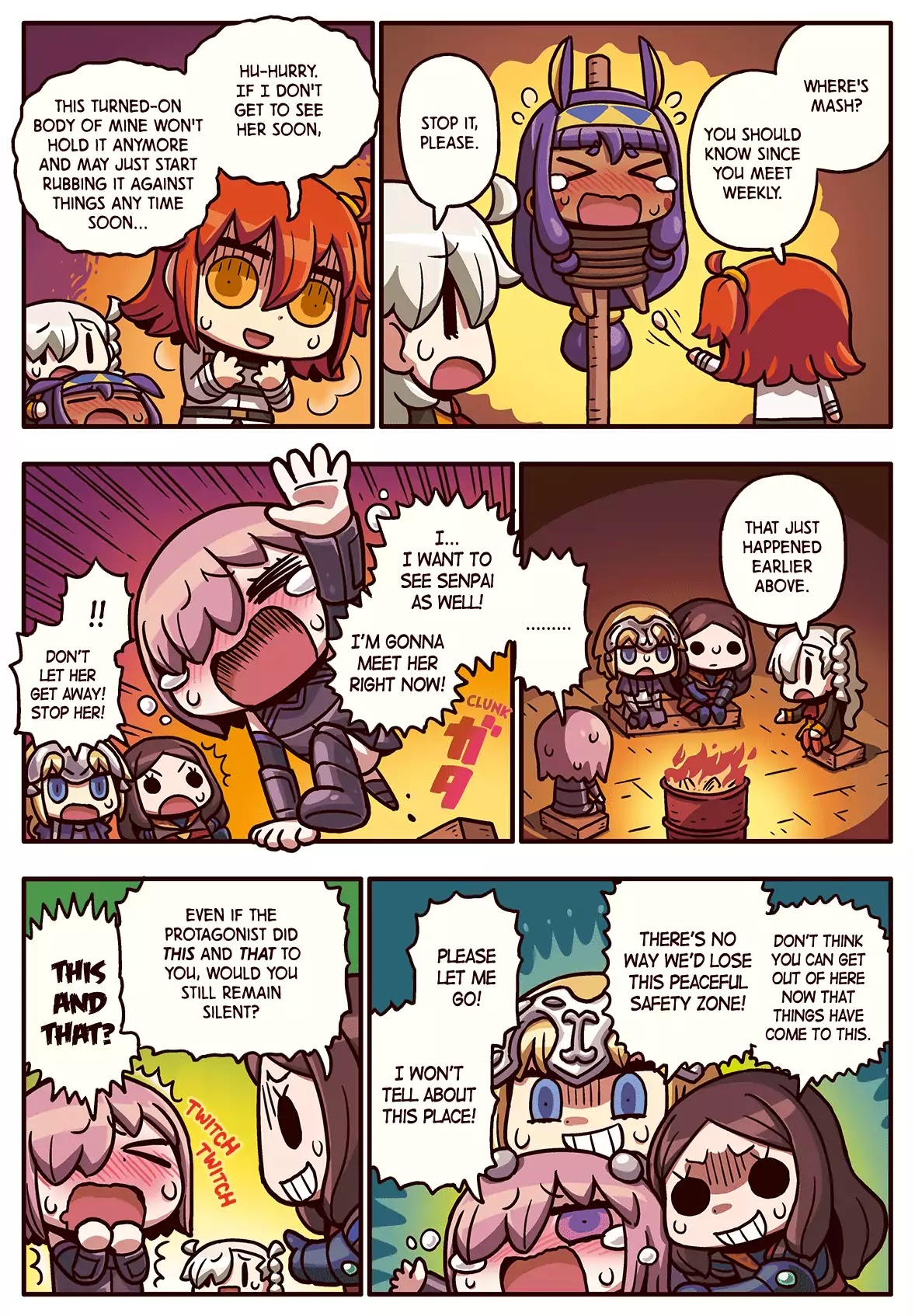 Manga de Wakaru! Fate/Grand Order Chapter 2.77 page 1 - Vol.2 Chapter 77: Feeling of Loss
