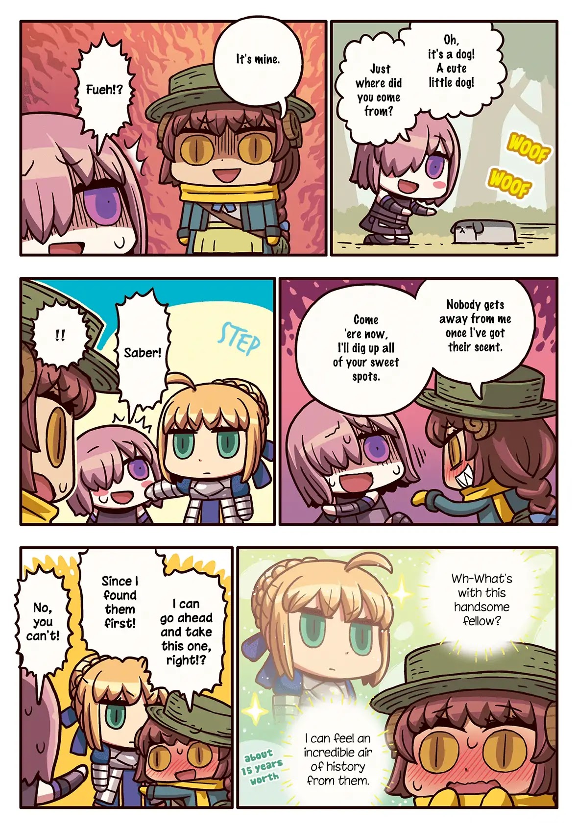 Manga de Wakaru! Fate/Grand Order Chapter 3.102 page 1 - Vol.3 Chapter 102: Ownership Rights