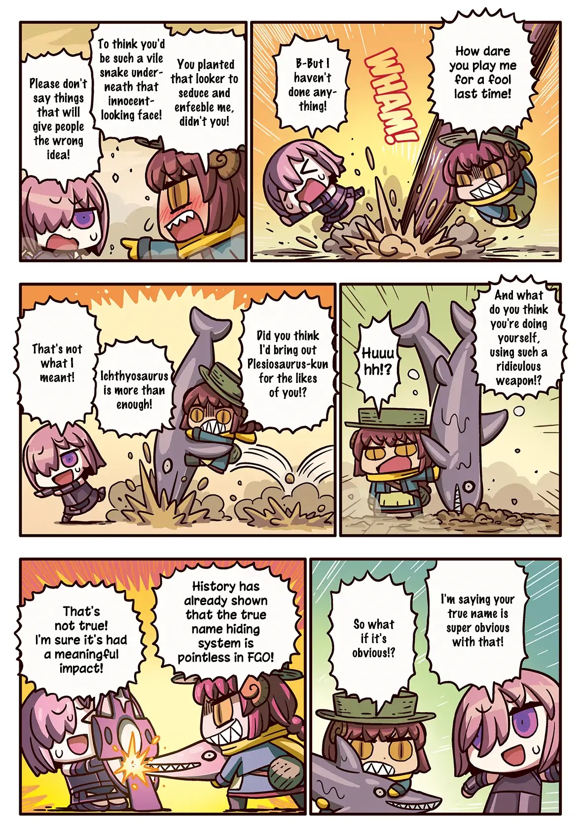 Manga de Wakaru! Fate/Grand Order Chapter 3.104 page 1 - Vol.3 Chapter 104: Unspoken Rules