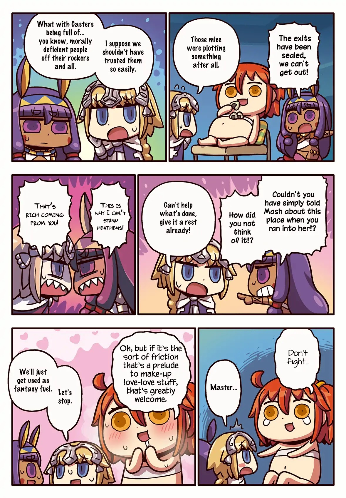 Manga de Wakaru! Fate/Grand Order Chapter 3.111 page 1 - Vol.3 Chapter 111: A Prelude