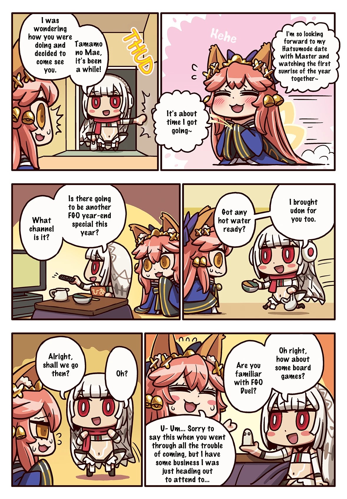Manga de Wakaru! Fate/Grand Order Chapter 3.124 page 1 - Vol.3 Chapter 124: Difficult Subject