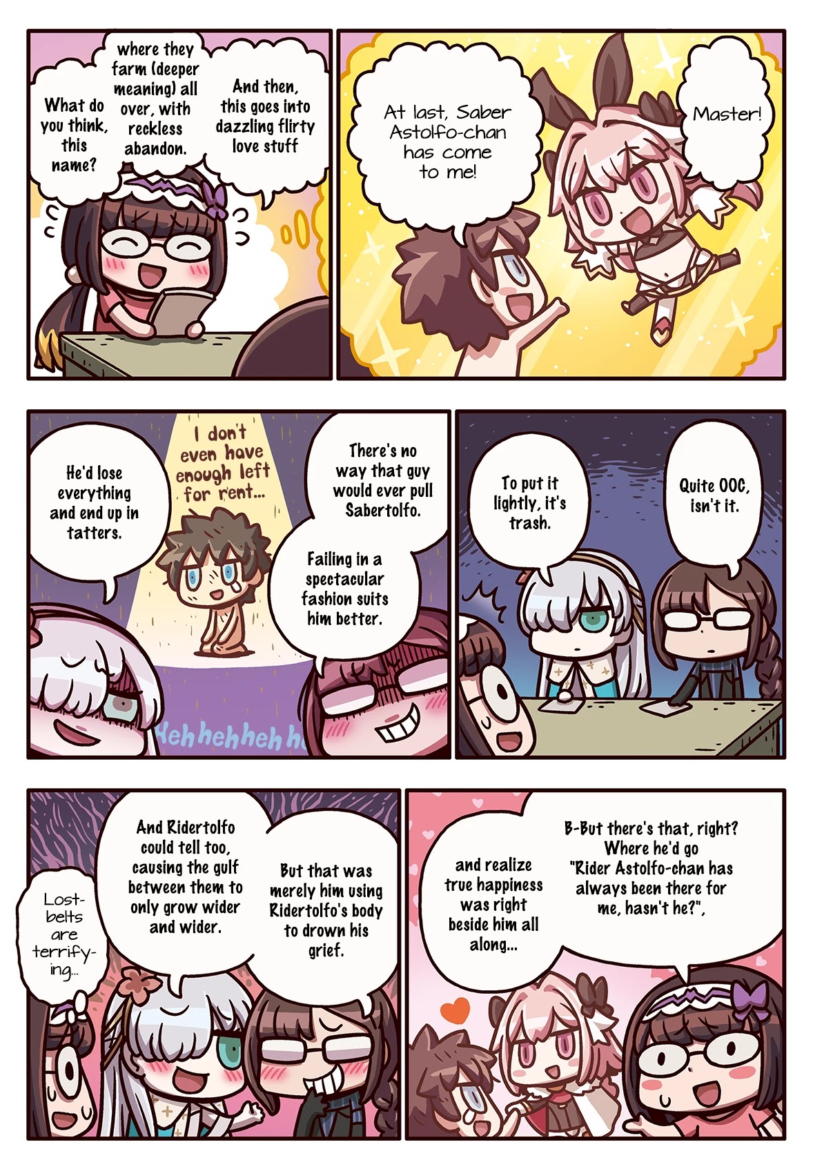 Manga de Wakaru! Fate/Grand Order Chapter 3.127 page 1 - Vol.3 Chapter 127: Light and Darkness