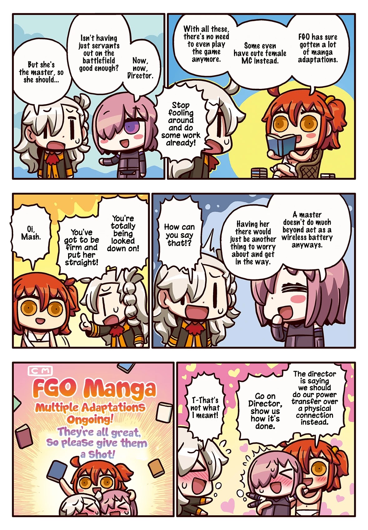 Manga de Wakaru! Fate/Grand Order Chapter 3.131 page 1 - Vol.3 Chapter 131: Manga Adaptations