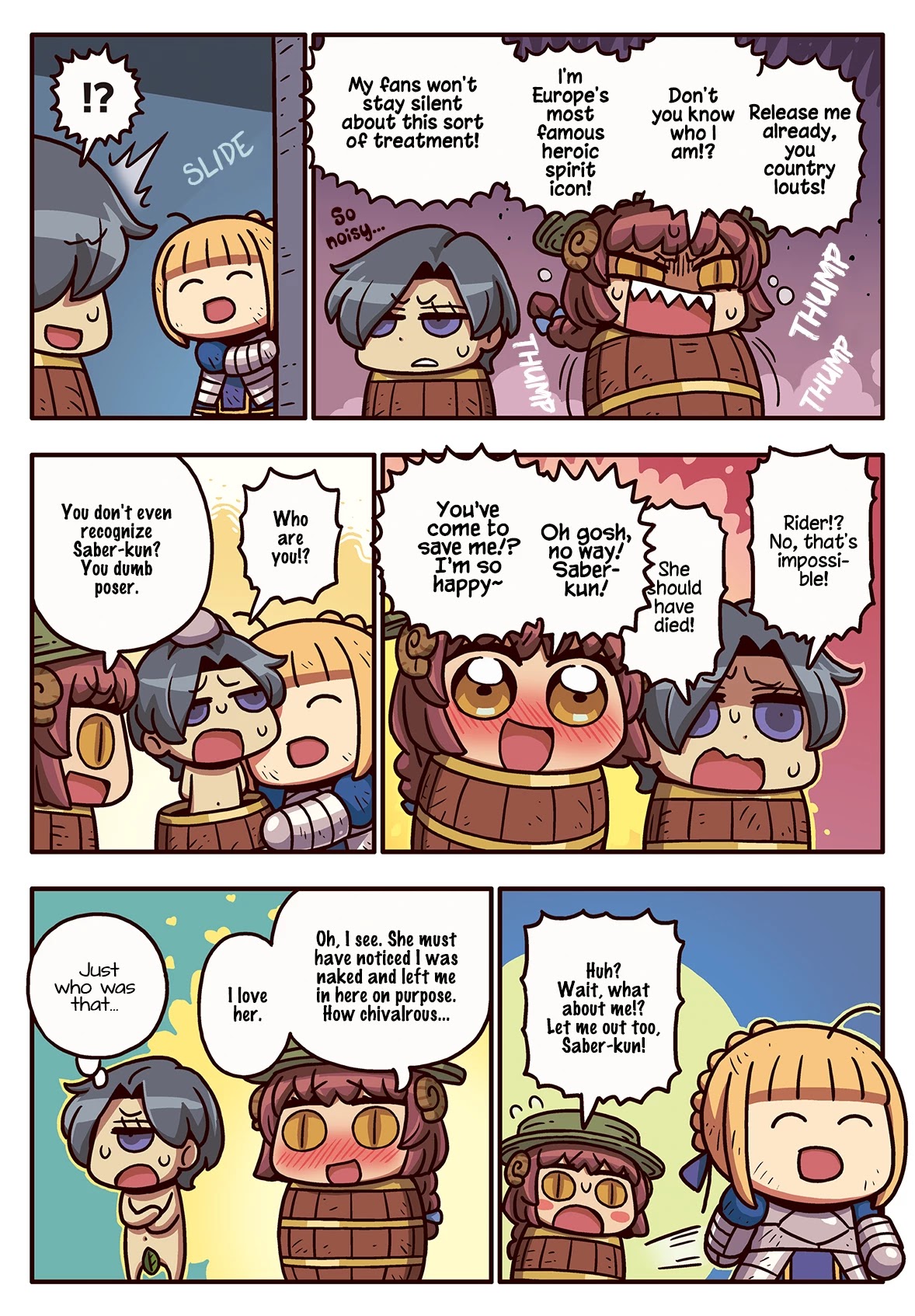 Manga de Wakaru! Fate/Grand Order Chapter 3.132 page 1 - Vol.3 Chapter 132: Love is Blind