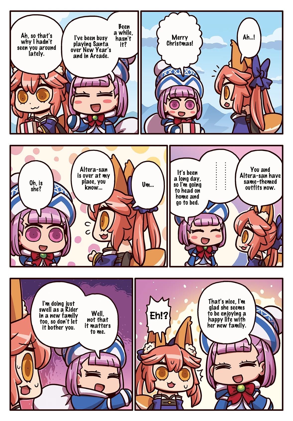 Manga de Wakaru! Fate/Grand Order Chapter 3.133 page 1 - Vol.3 Chapter 133: A Growing Distance