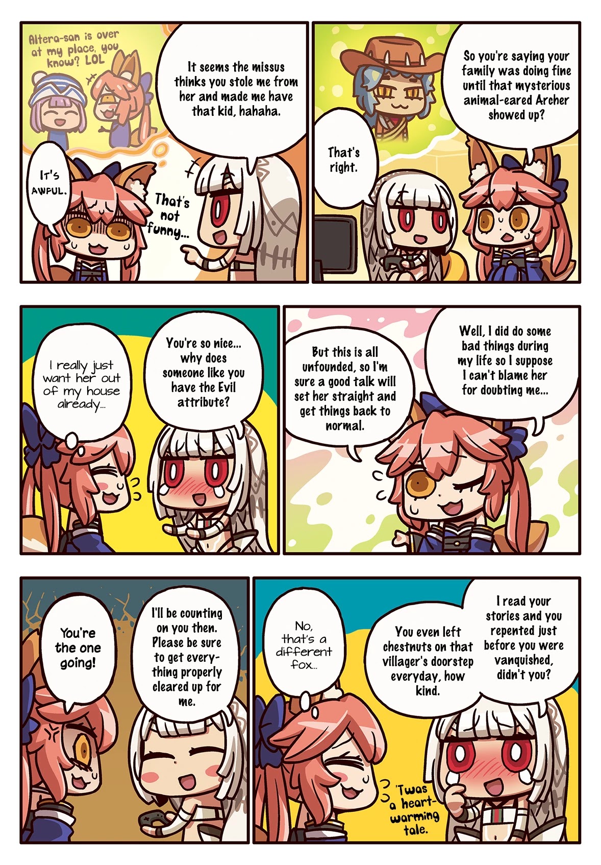 Manga de Wakaru! Fate/Grand Order Chapter 3.139 page 1 - Vol.3 Chapter 139: Misunderstandings