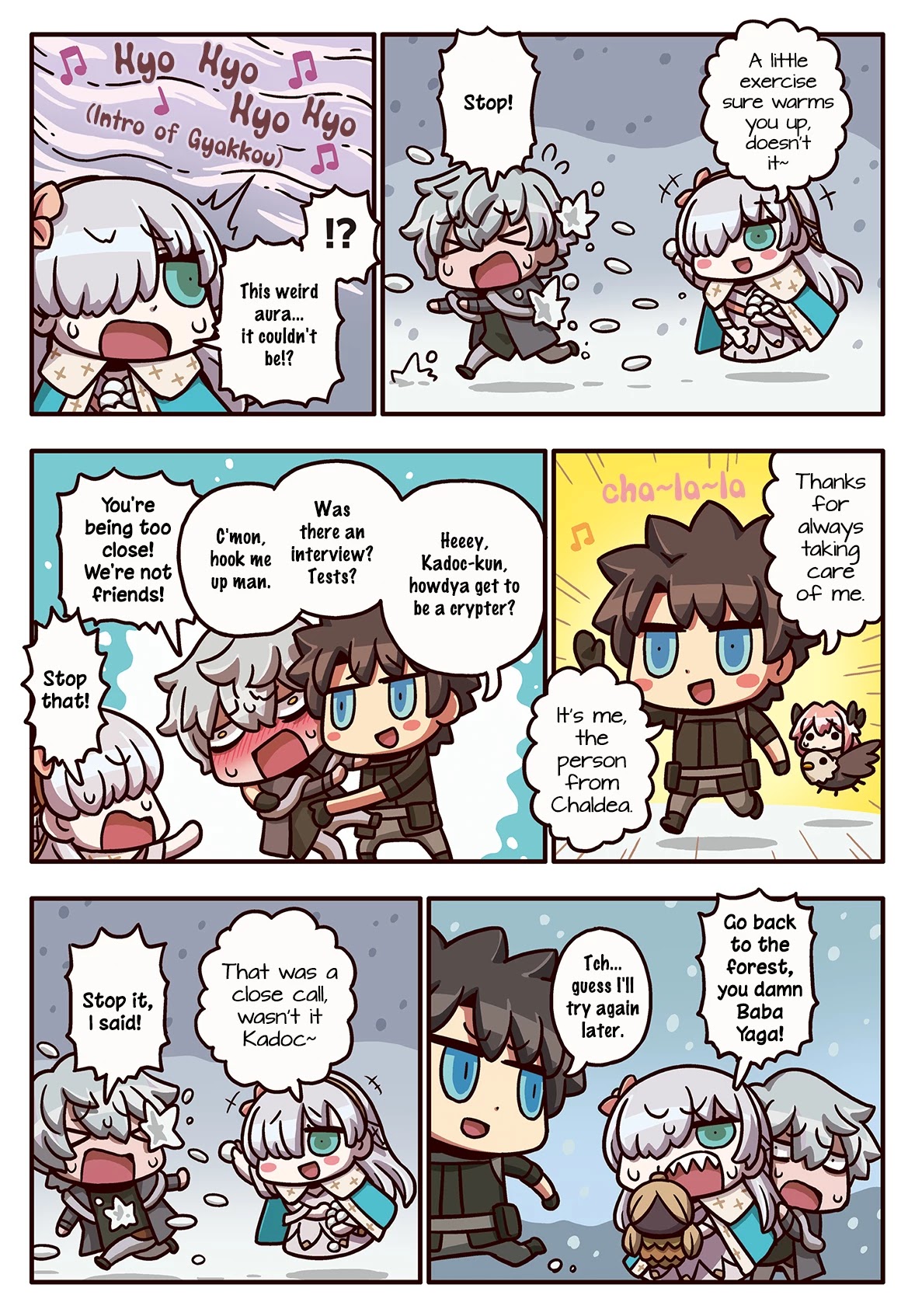 Manga de Wakaru! Fate/Grand Order Chapter 3.140 page 1 - Vol.3 Chapter 140: A Desire to Get Closer