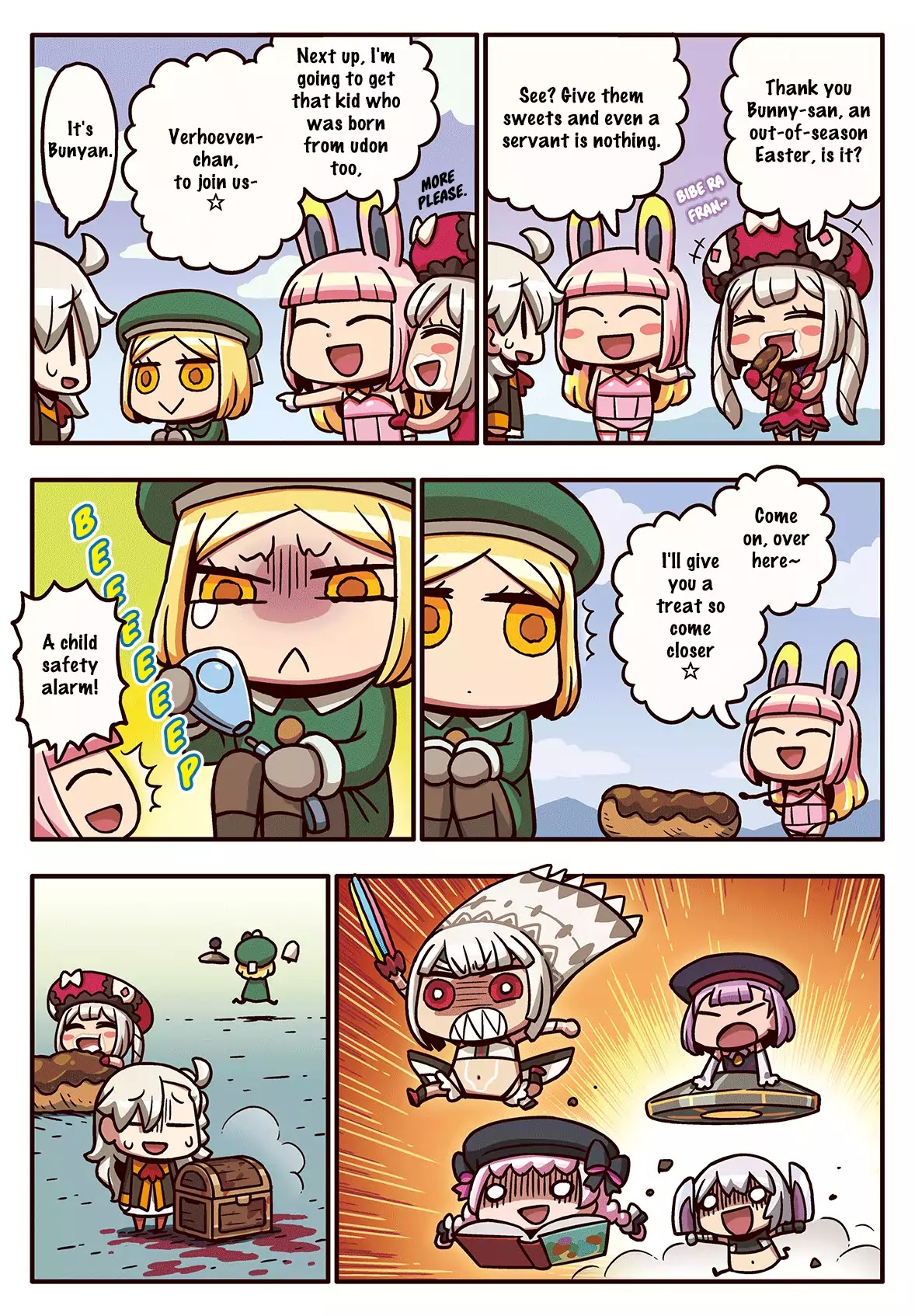 Manga de Wakaru! Fate/Grand Order Chapter 3.15 page 1 - Vol.3 Chapter 15: Guardians