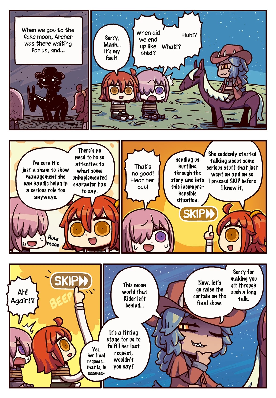 Manga de Wakaru! Fate/Grand Order Chapter 3.151 page 1 - Vol.3 Chapter 151: An Alluring Option
