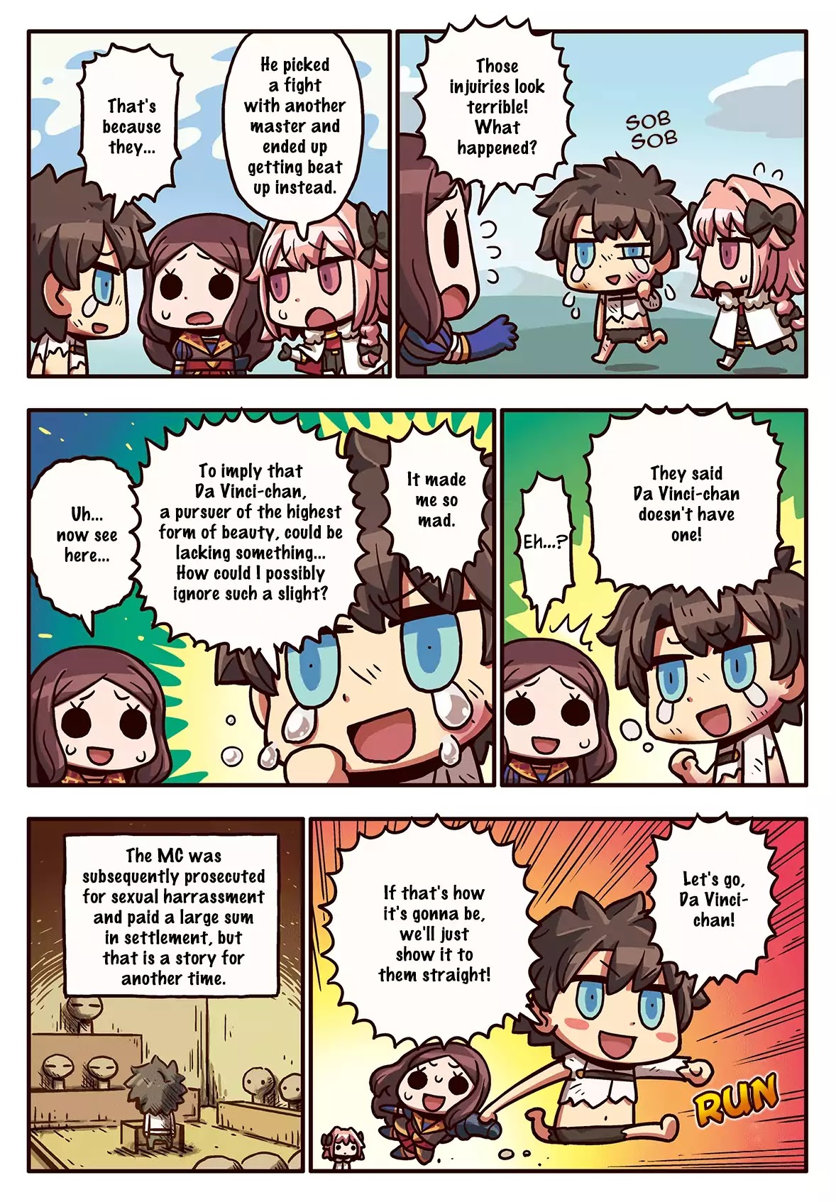 Manga de Wakaru! Fate/Grand Order Chapter 3.17 page 1 - Vol.3 Chapter 17: The Highest Form of Beauty