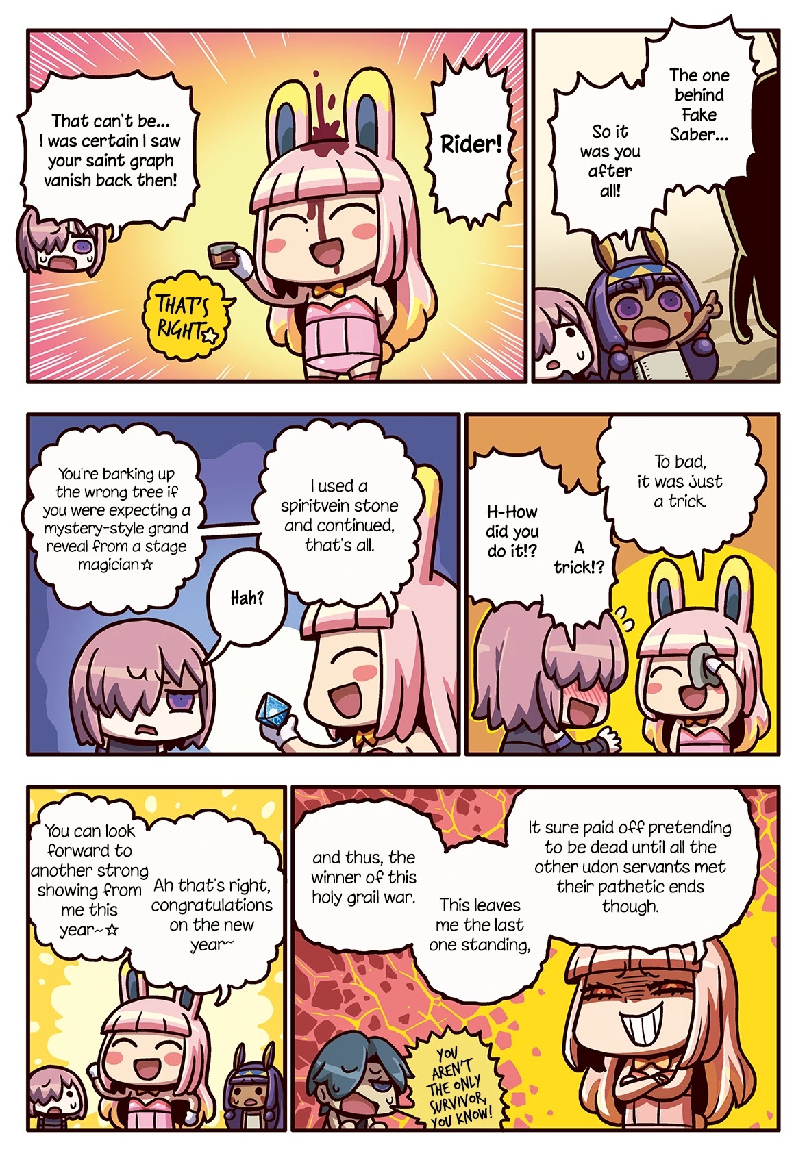 Manga de Wakaru! Fate/Grand Order Chapter 3.177 page 1 - Vol.3 Chapter 177: The Reveal