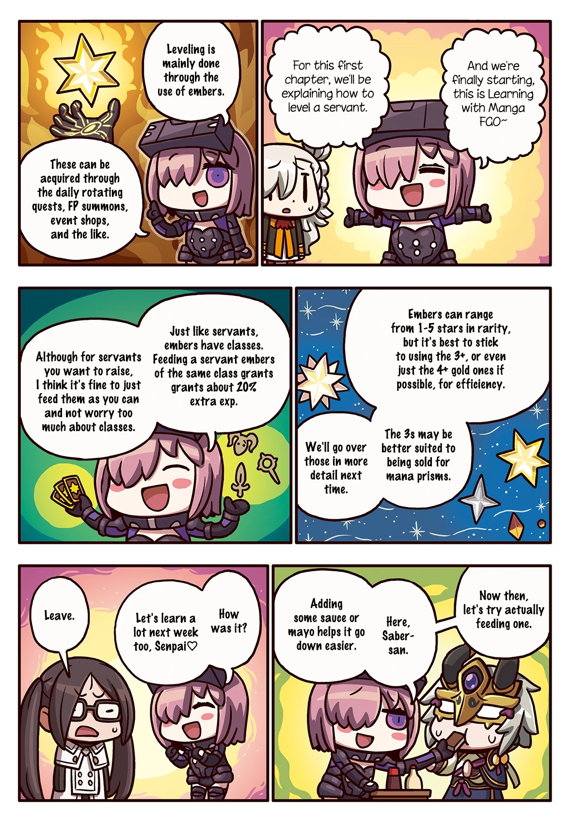 Manga de Wakaru! Fate/Grand Order Chapter 3.181 page 1 - Vol.3 Chapter 181: Going Orthodox