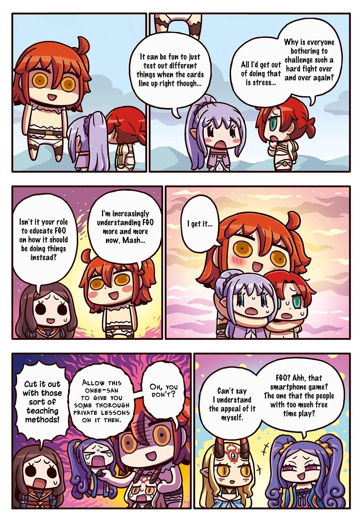 Manga de Wakaru! Fate/Grand Order Chapter 3.182 page 1 - Vol.3 Chapter 182: Trial and Error