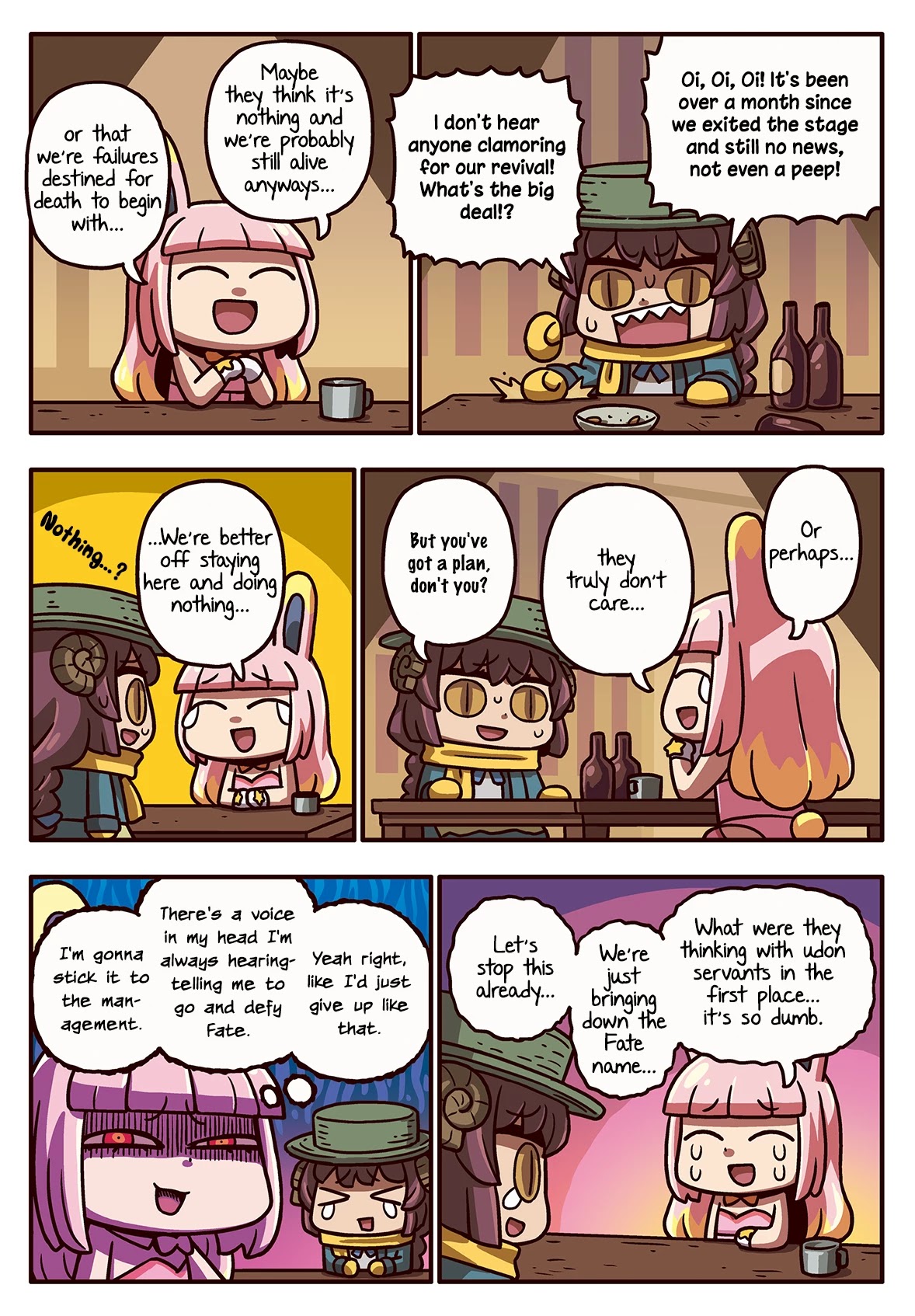 Manga de Wakaru! Fate/Grand Order Chapter 3.187 page 1 - Vol.3 Chapter 187: Road to Resurrection
