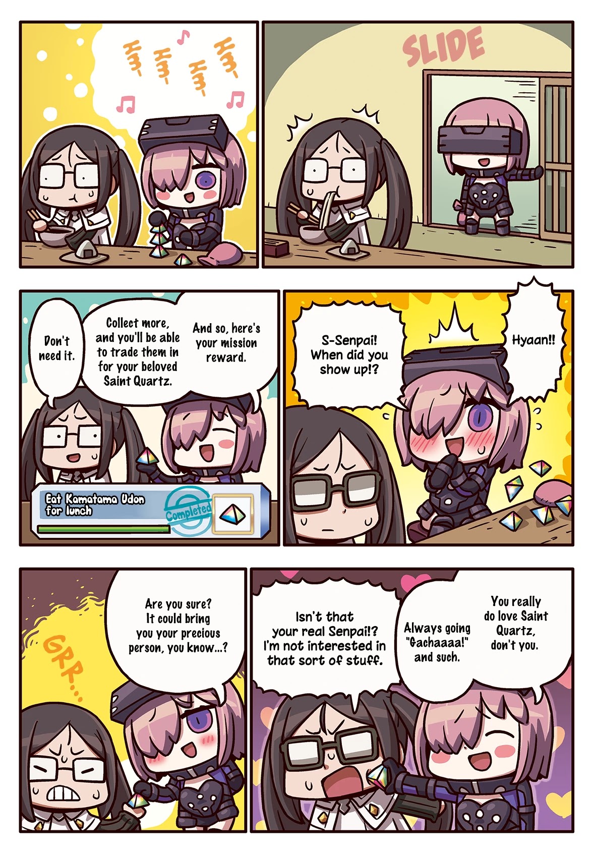 Manga de Wakaru! Fate/Grand Order Chapter 3.188 page 1 - Vol.3 Chapter 188: Building Up Little By Little