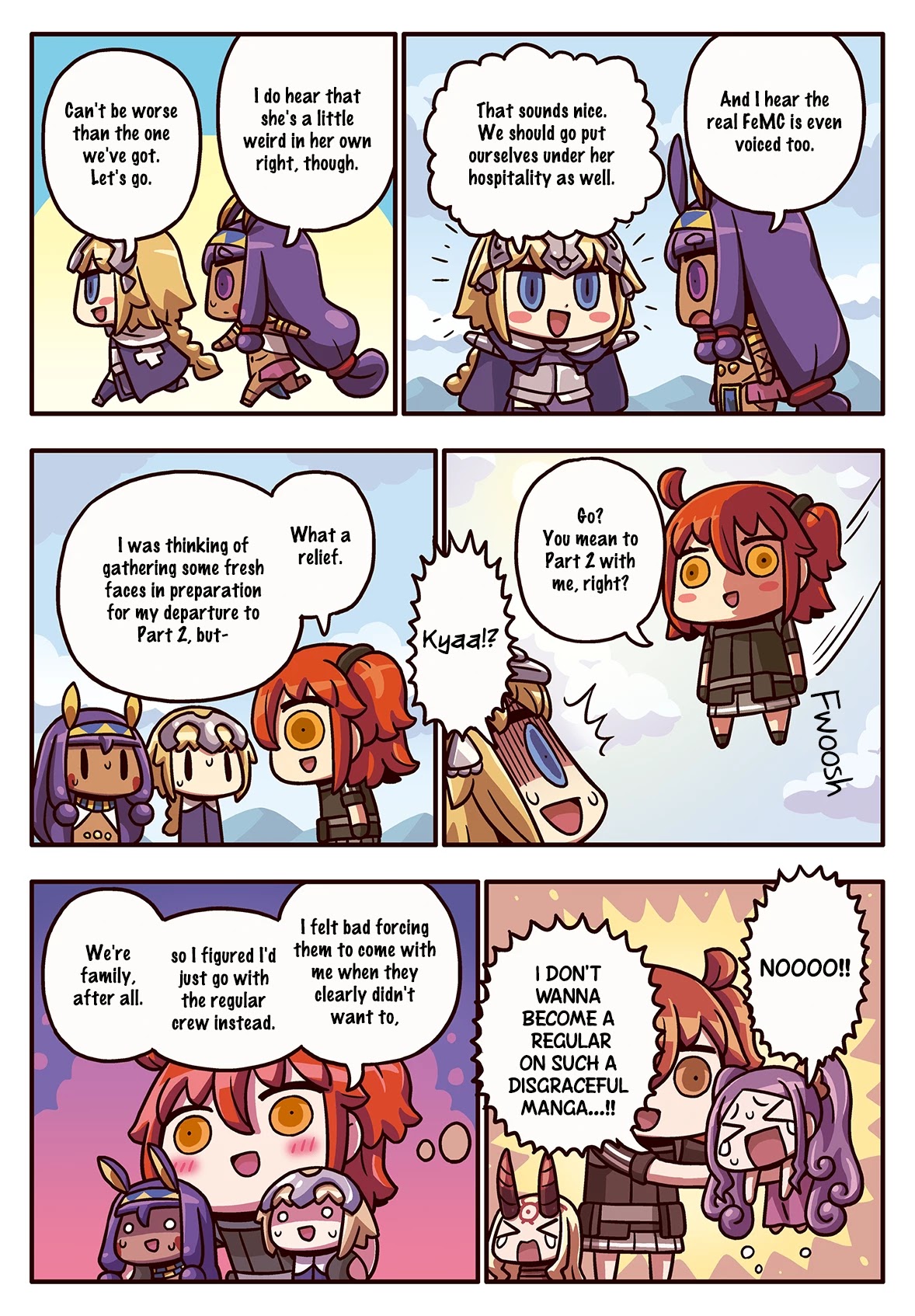 Manga de Wakaru! Fate/Grand Order Chapter 3.189 page 1 - Vol.3 Chapter 189: To the New World