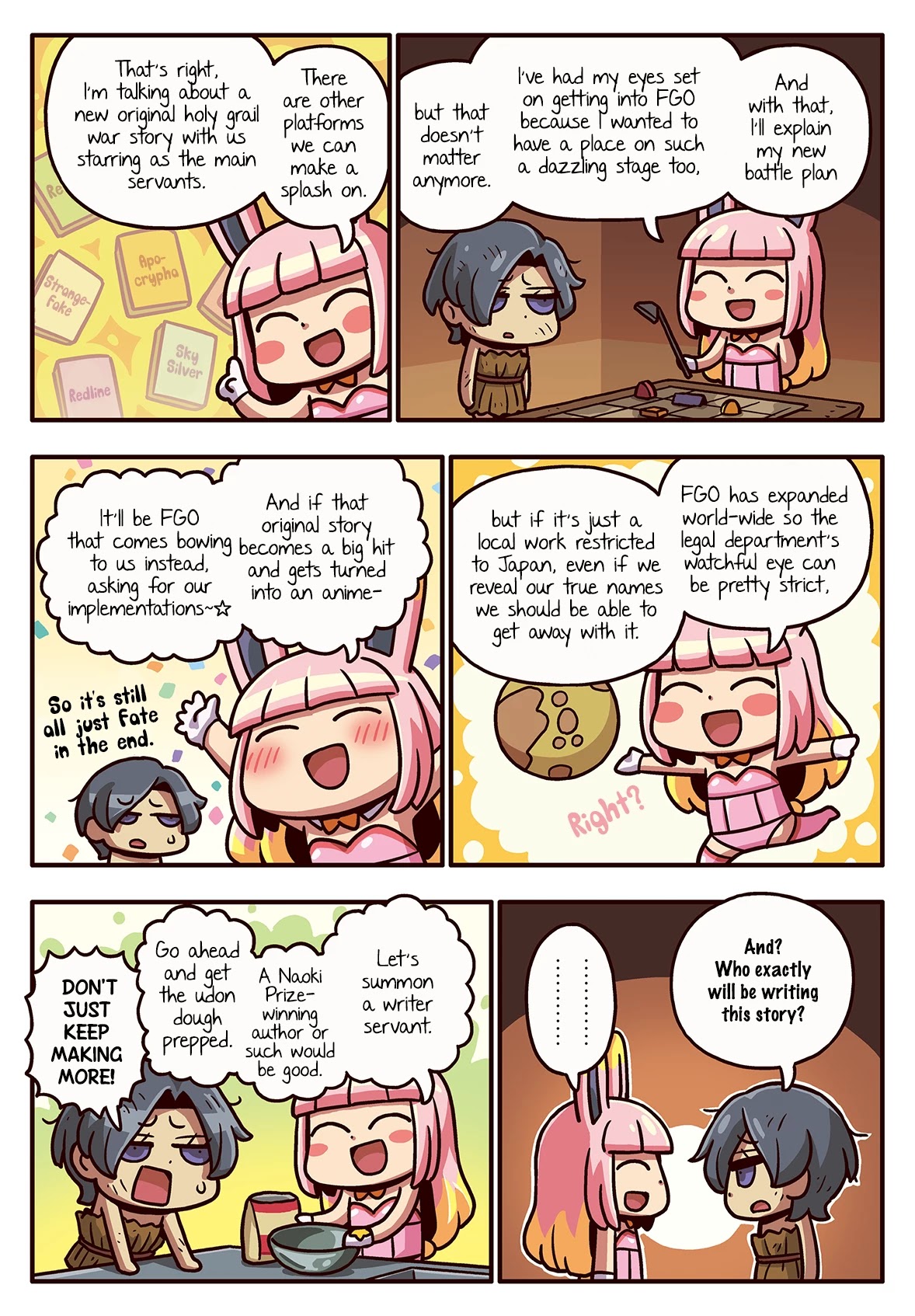 Manga de Wakaru! Fate/Grand Order Chapter 3.191 page 1 - Vol.3 Chapter 191: Battle Planning