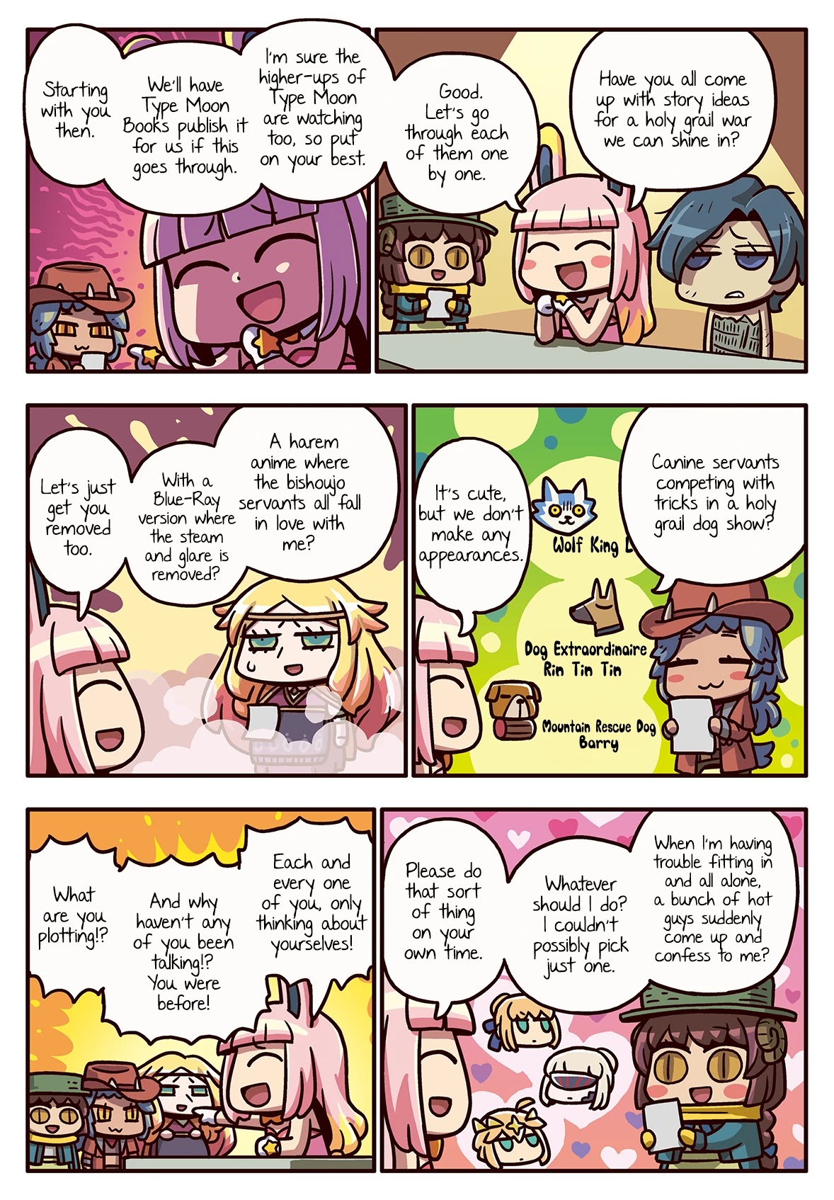 Manga de Wakaru! Fate/Grand Order Chapter 3.198 page 1 - Vol.3 Chapter 198: Our Best Story