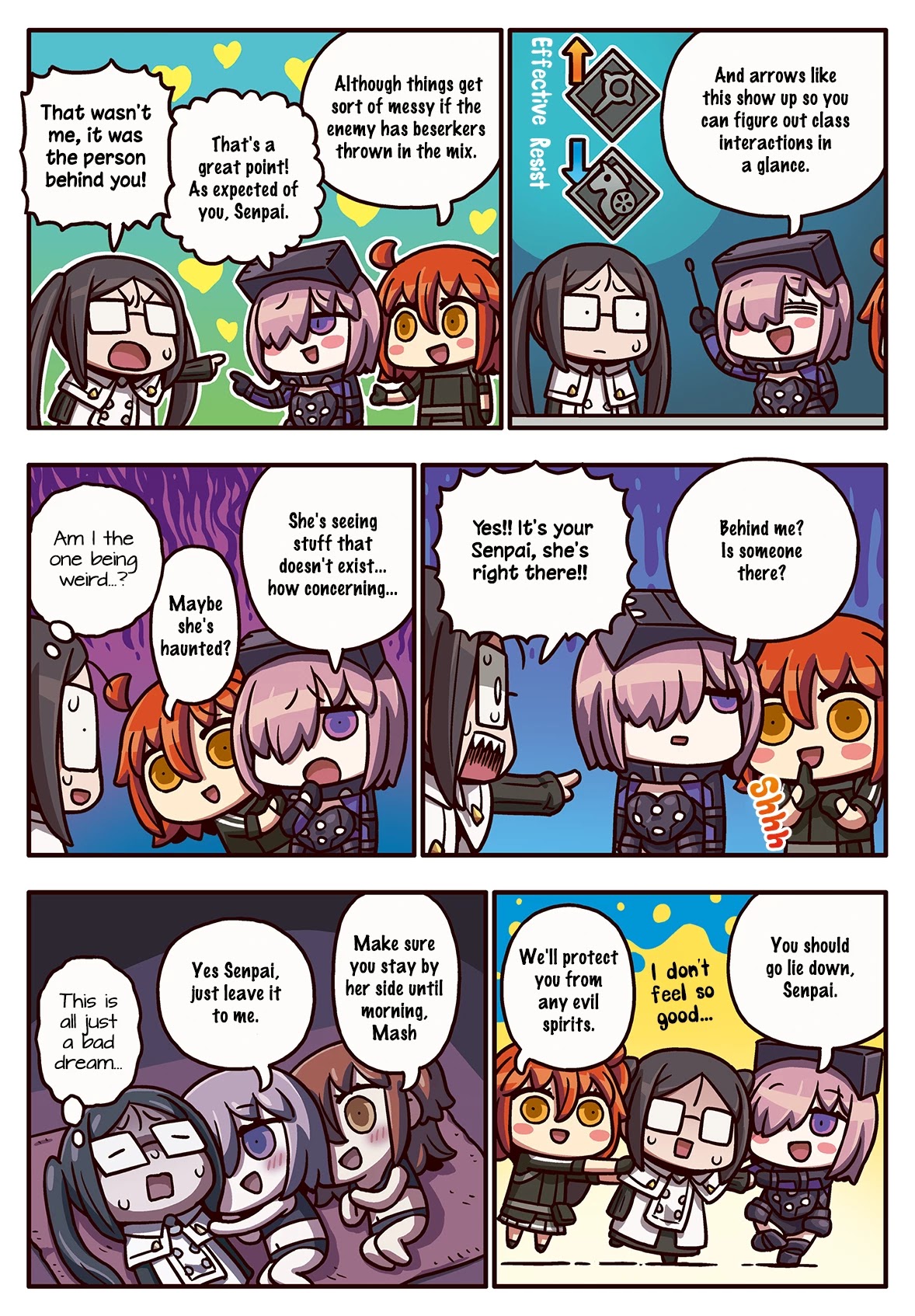 Manga de Wakaru! Fate/Grand Order Chapter 3.200 page 1 - Vol.3 Chapter 200: Lurking Behind