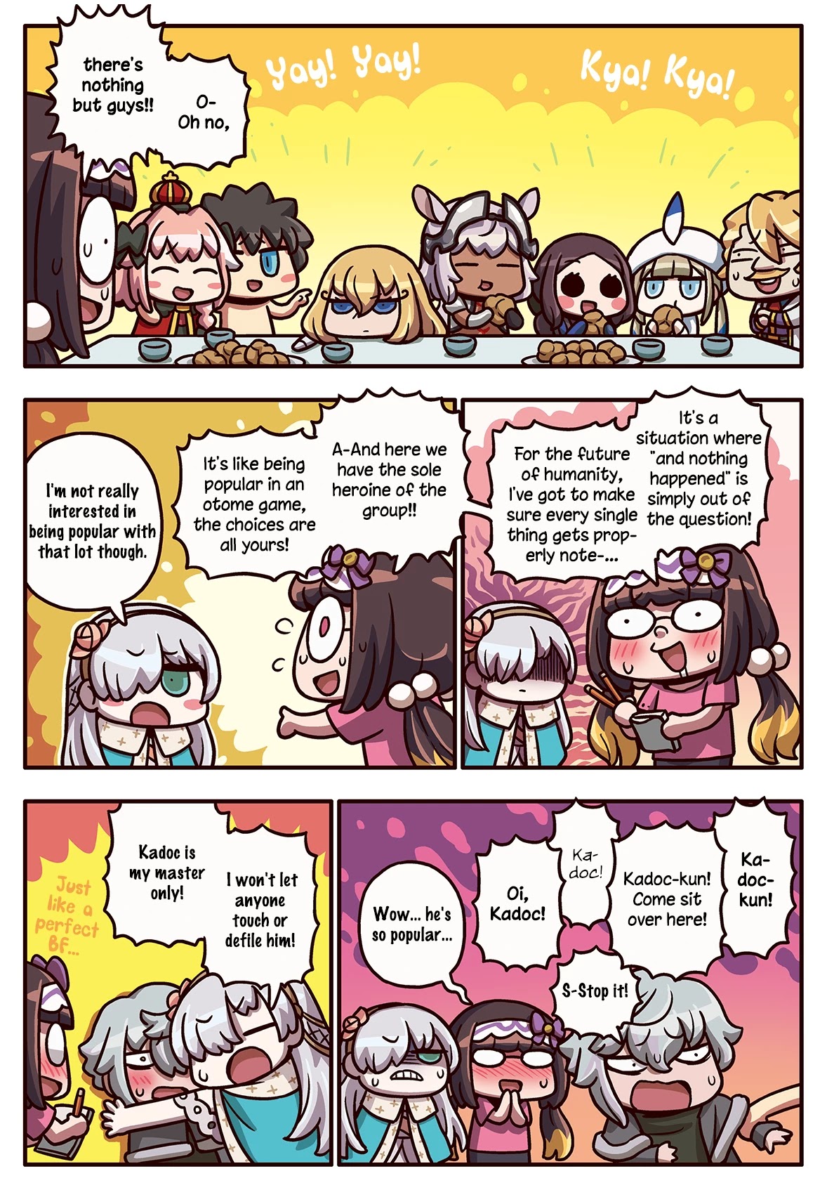 Manga de Wakaru! Fate/Grand Order Chapter 3.209 page 1 - Vol.3 Chapter 209: Popularity