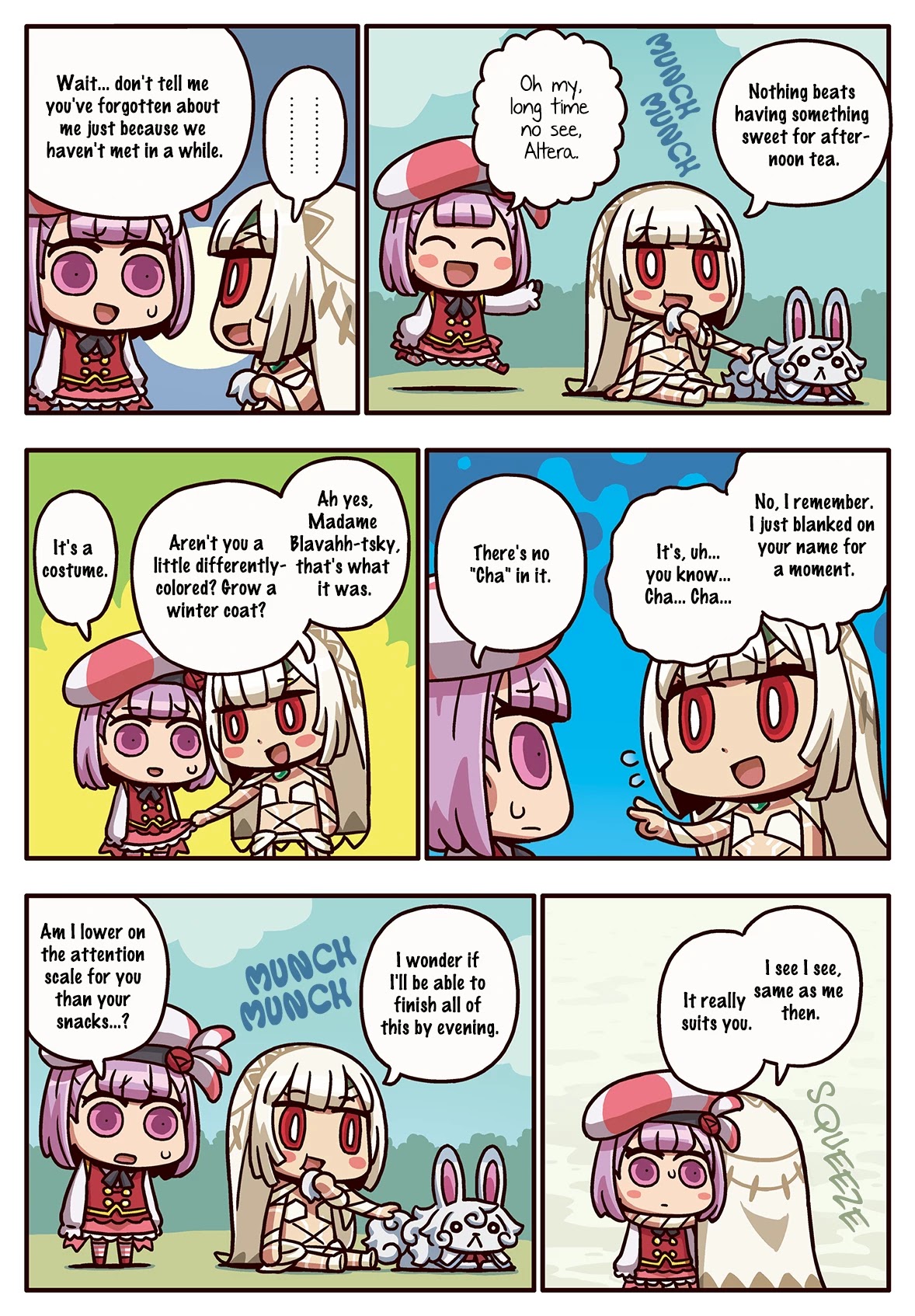 Manga de Wakaru! Fate/Grand Order Chapter 3.219 page 1 - Vol.3 Chapter 219: Been a While