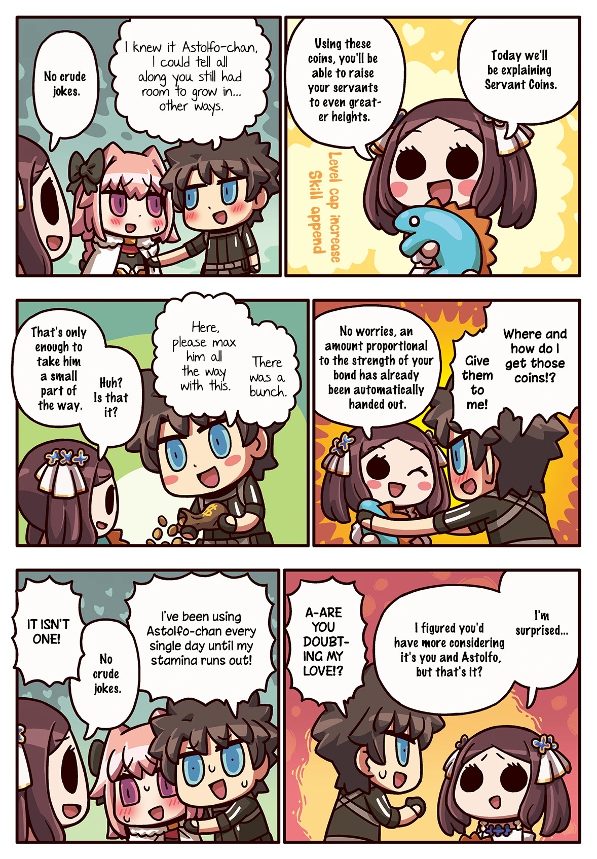 Manga de Wakaru! Fate/Grand Order Chapter 3.220 page 1 - Vol.3 Chapter 220: Room to Grow