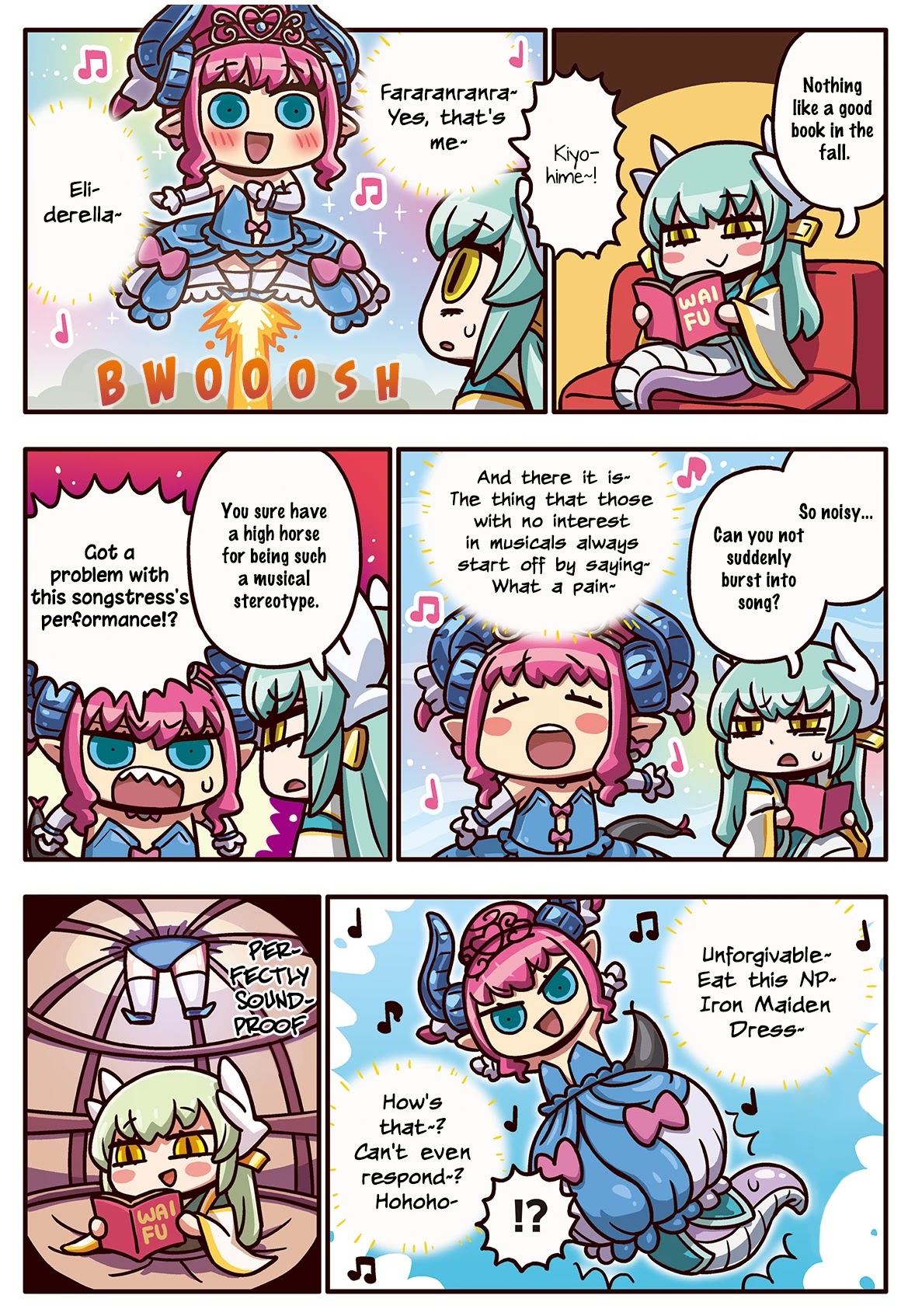 Manga de Wakaru! Fate/Grand Order Chapter 3.224 page 1 - Vol.3 Chapter 224: Musical