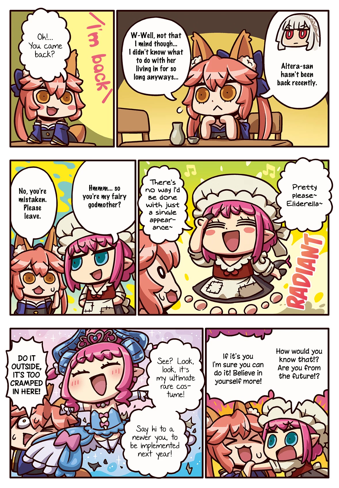 Manga de Wakaru! Fate/Grand Order Chapter 3.226 page 1 - Vol.3 Chapter 226: Back