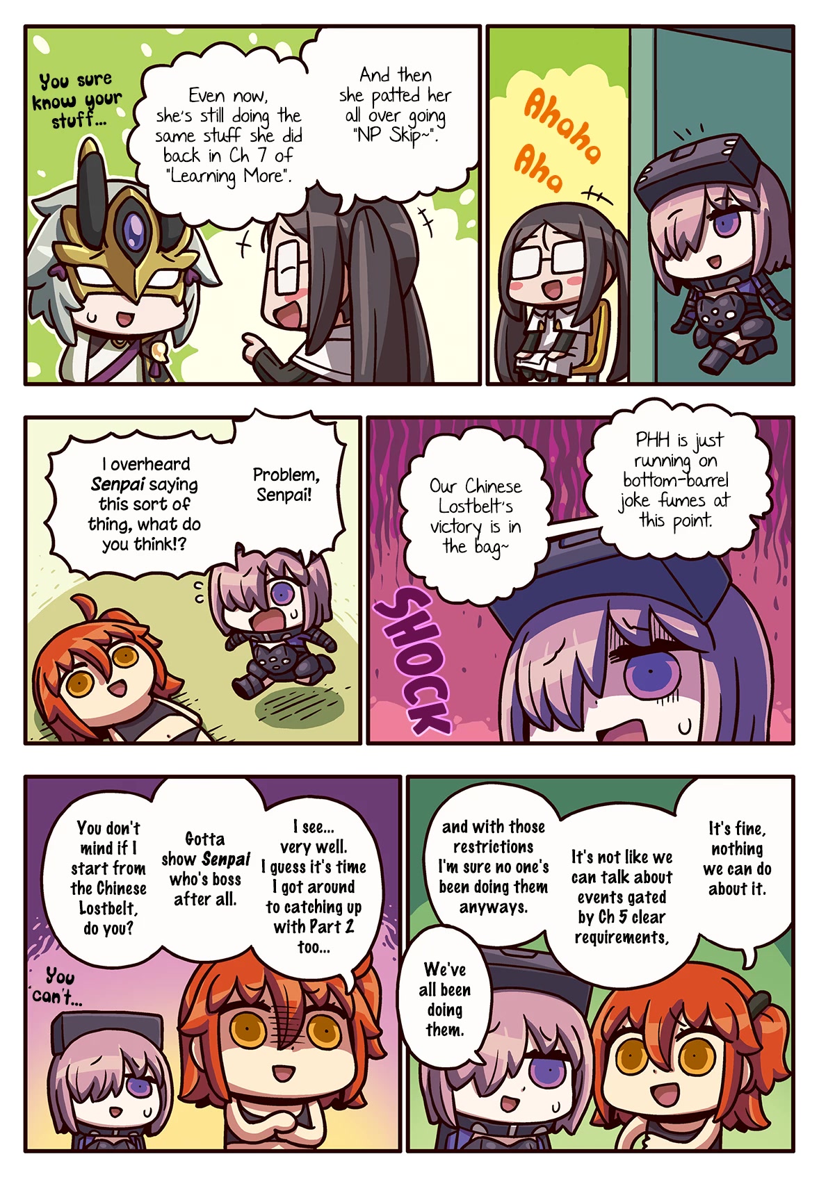 Manga de Wakaru! Fate/Grand Order Chapter 3.232 page 1 - Vol.3 Chapter 232: Even Now