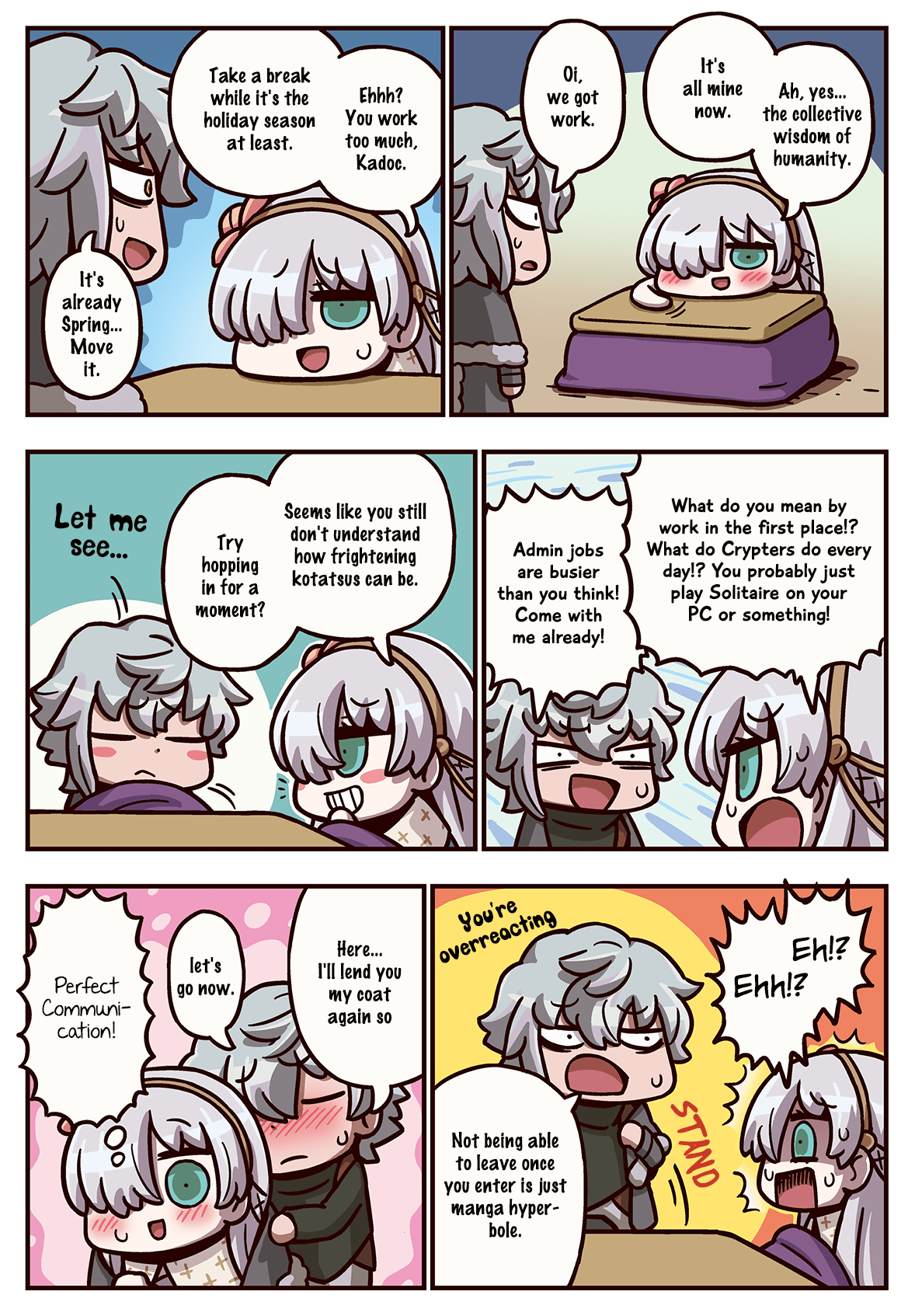 Manga de Wakaru! Fate/Grand Order Chapter 3.241 page 1 - Vol.3 Chapter 241: Humanity's Wisdom