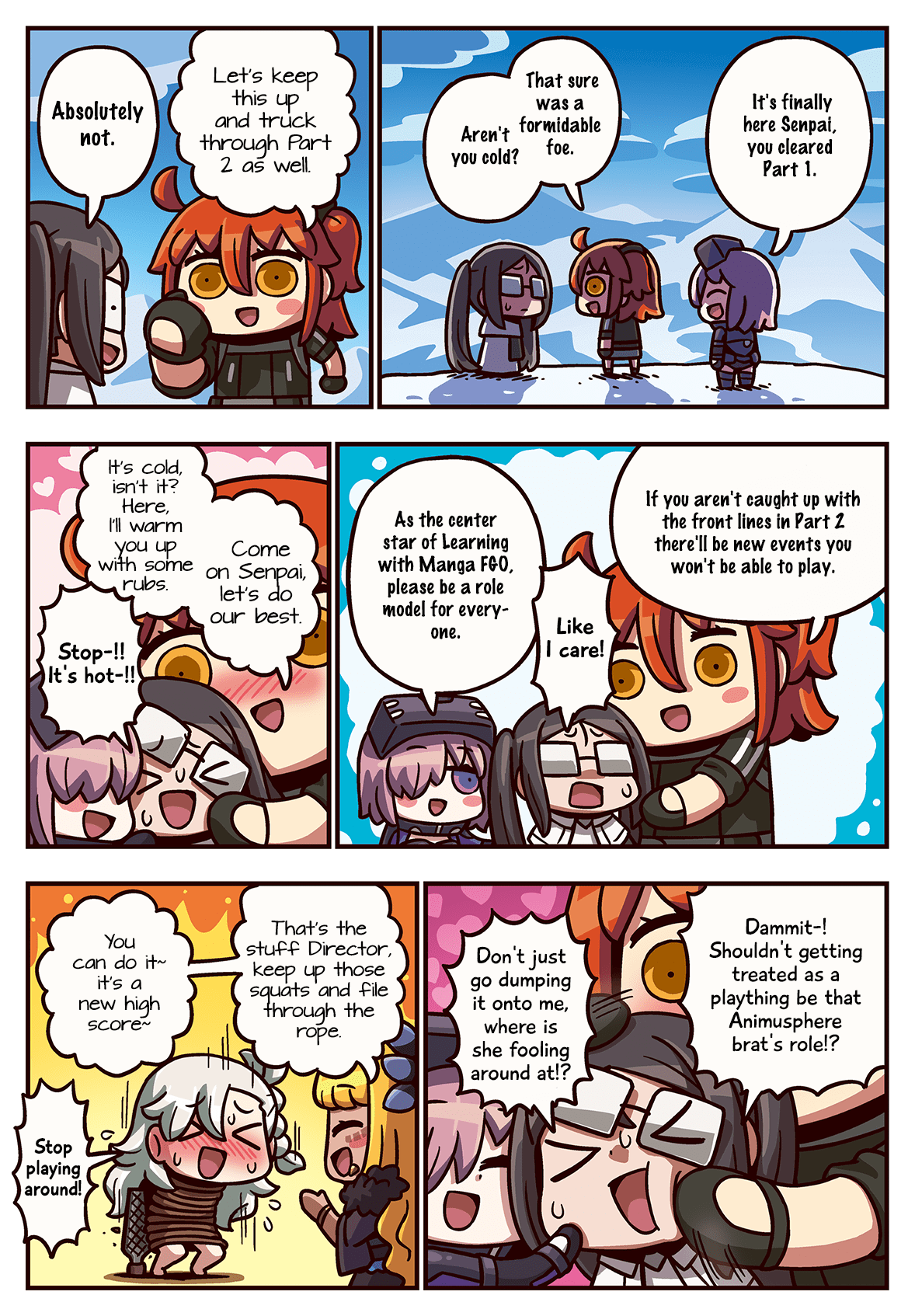 Manga de Wakaru! Fate/Grand Order Chapter 3.249 page 1 - Vol.3 Chapter 249: Part 1 Cleared