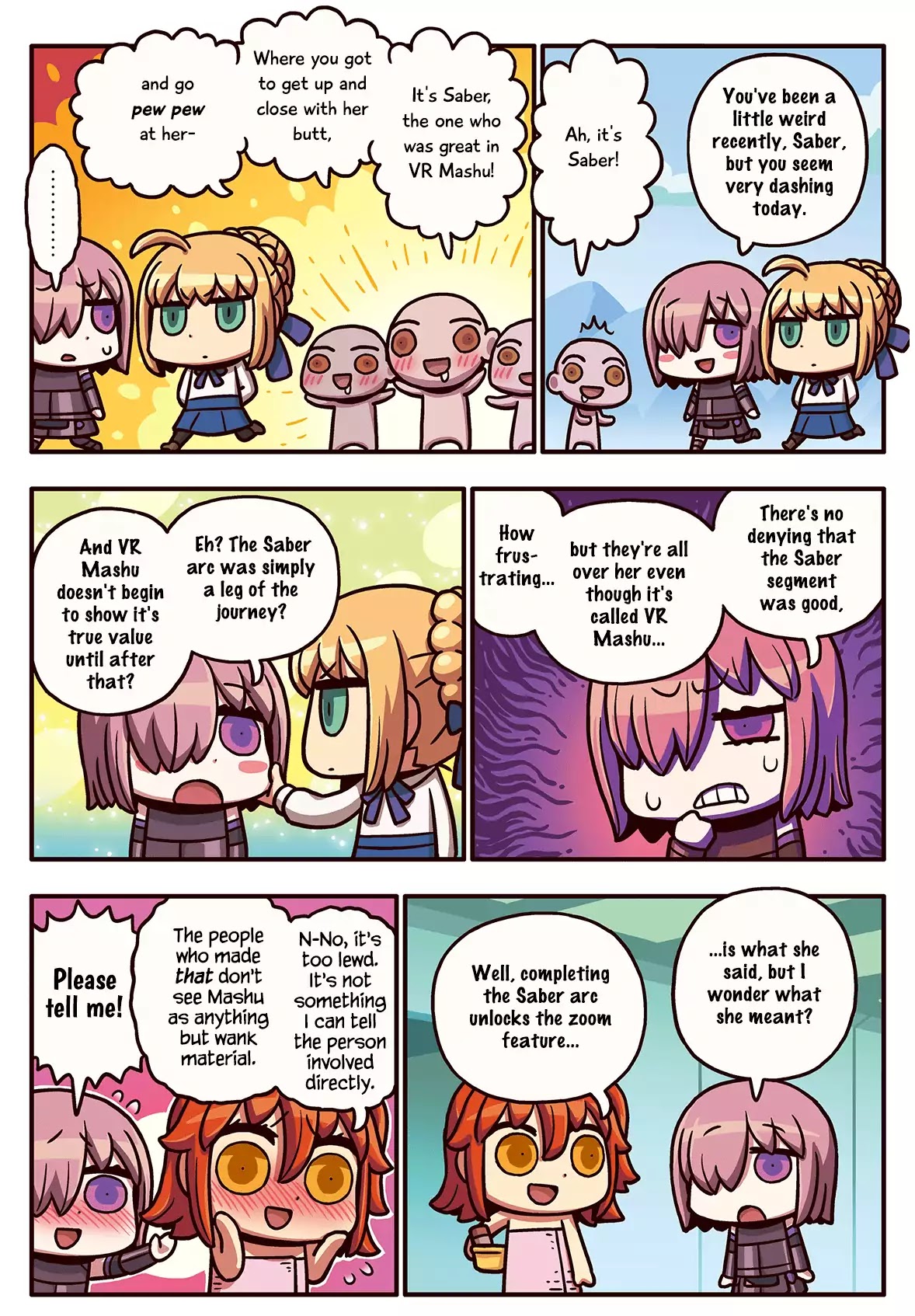 Manga de Wakaru! Fate/Grand Order Chapter 3.35 page 1 - Vol.3 Chapter 35: True Value