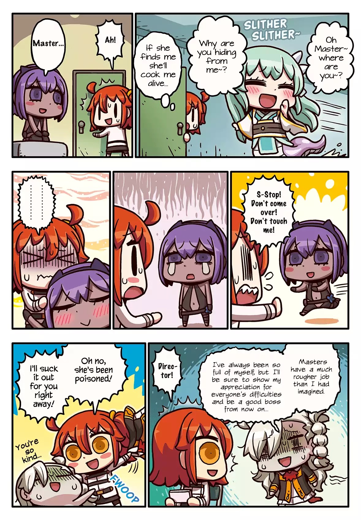 Manga de Wakaru! Fate/Grand Order Chapter 3.41 page 1 - Vol.3 Chapter 41: Understanding Another Person's Hardships