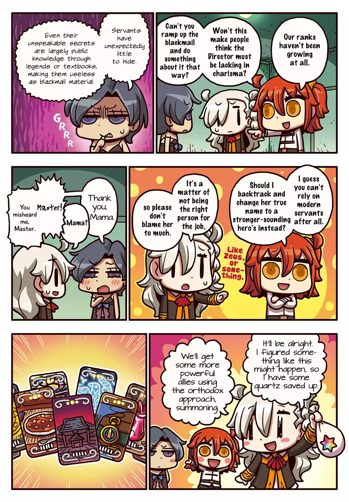 Manga de Wakaru! Fate/Grand Order Chapter 3.42 page 1 - Vol.3 Chapter 42: In Search of Allies