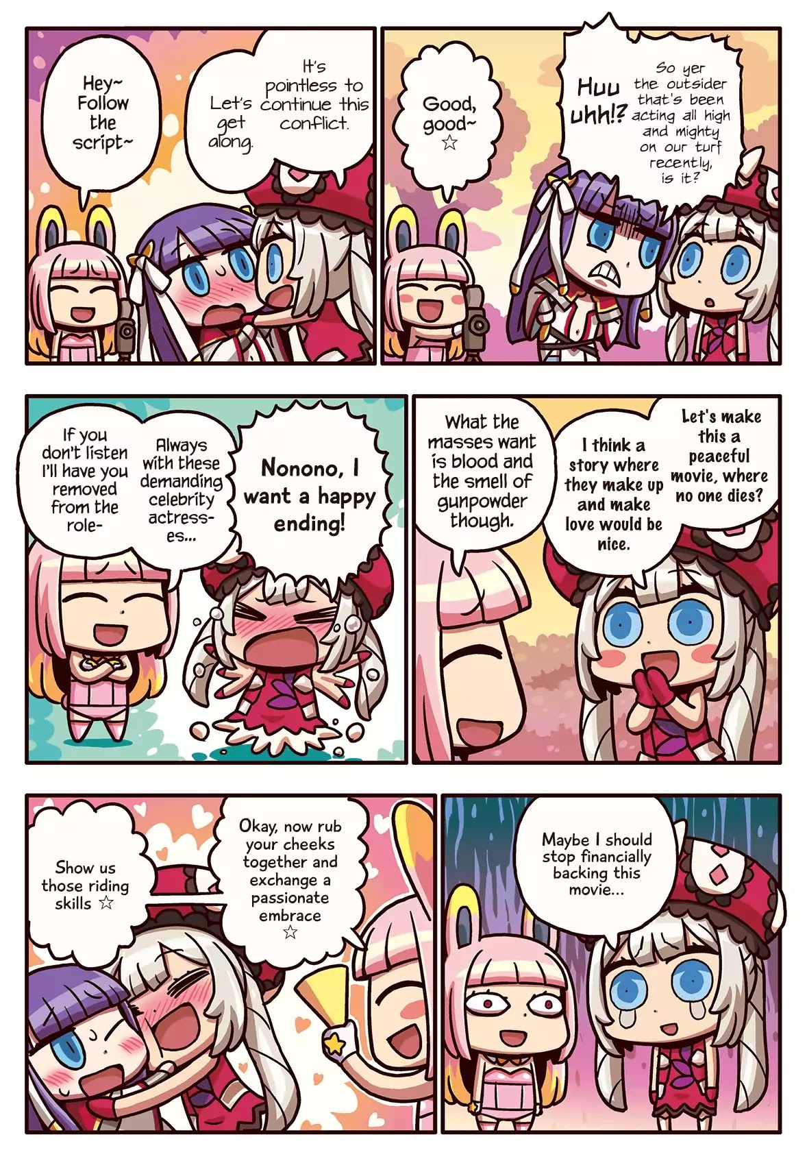 Manga de Wakaru! Fate/Grand Order Chapter 3.57 page 1 - Vol.3 Chapter 57: Perceptiveness