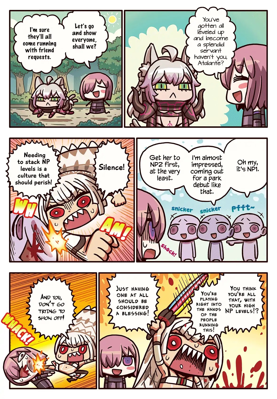 Manga de Wakaru! Fate/Grand Order Chapter 3.69 page 1 - Vol.3 Chapter 69: Support Lineup Debut