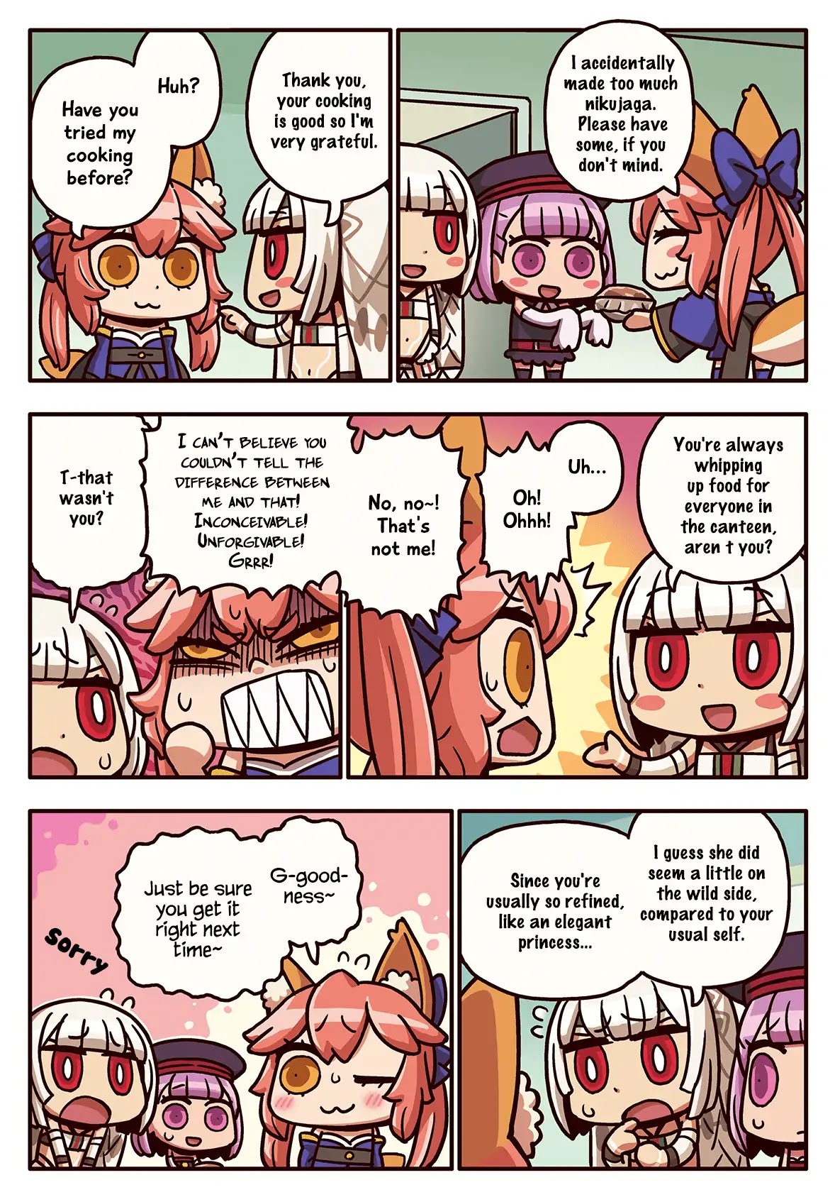Manga de Wakaru! Fate/Grand Order Chapter 3.73 page 1 - Vol.3 Chapter 73: Mistaken Identity - After