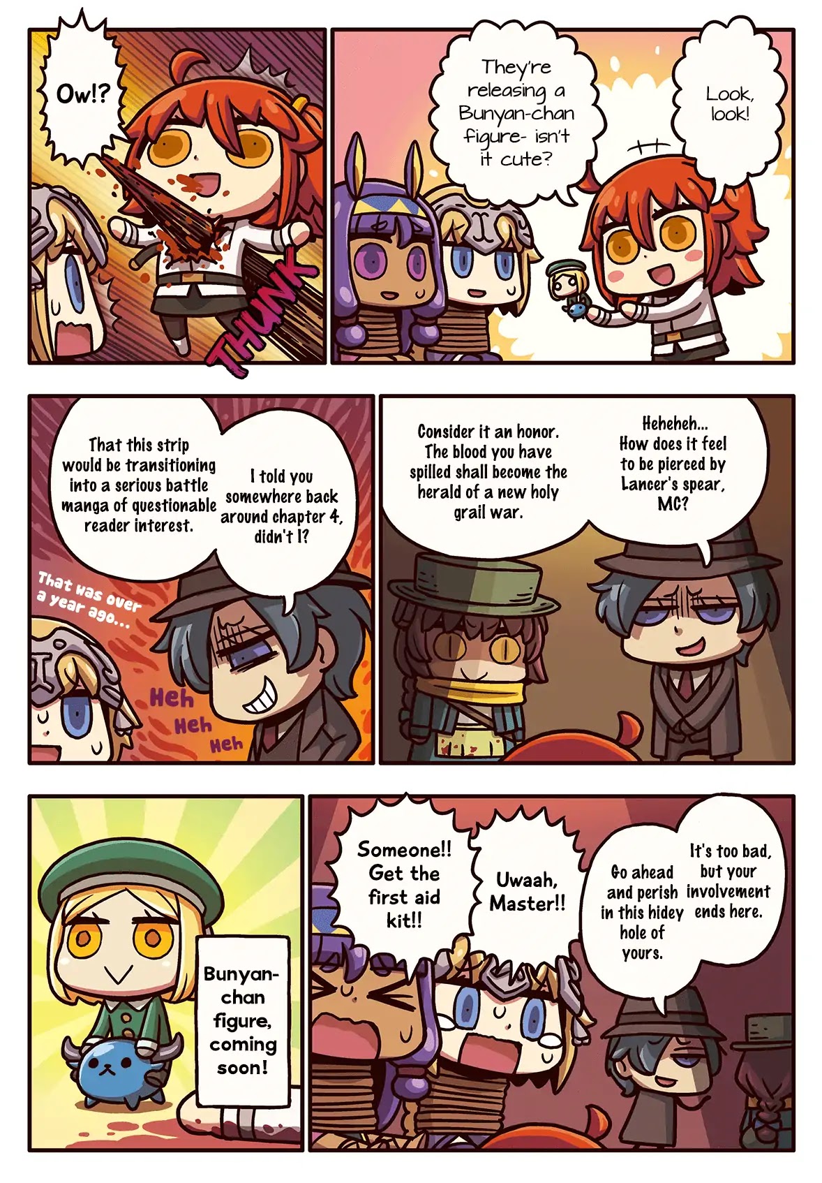 Manga de Wakaru! Fate/Grand Order Chapter 3.77 page 1 - Vol.3 Chapter 77: The Battle Begins