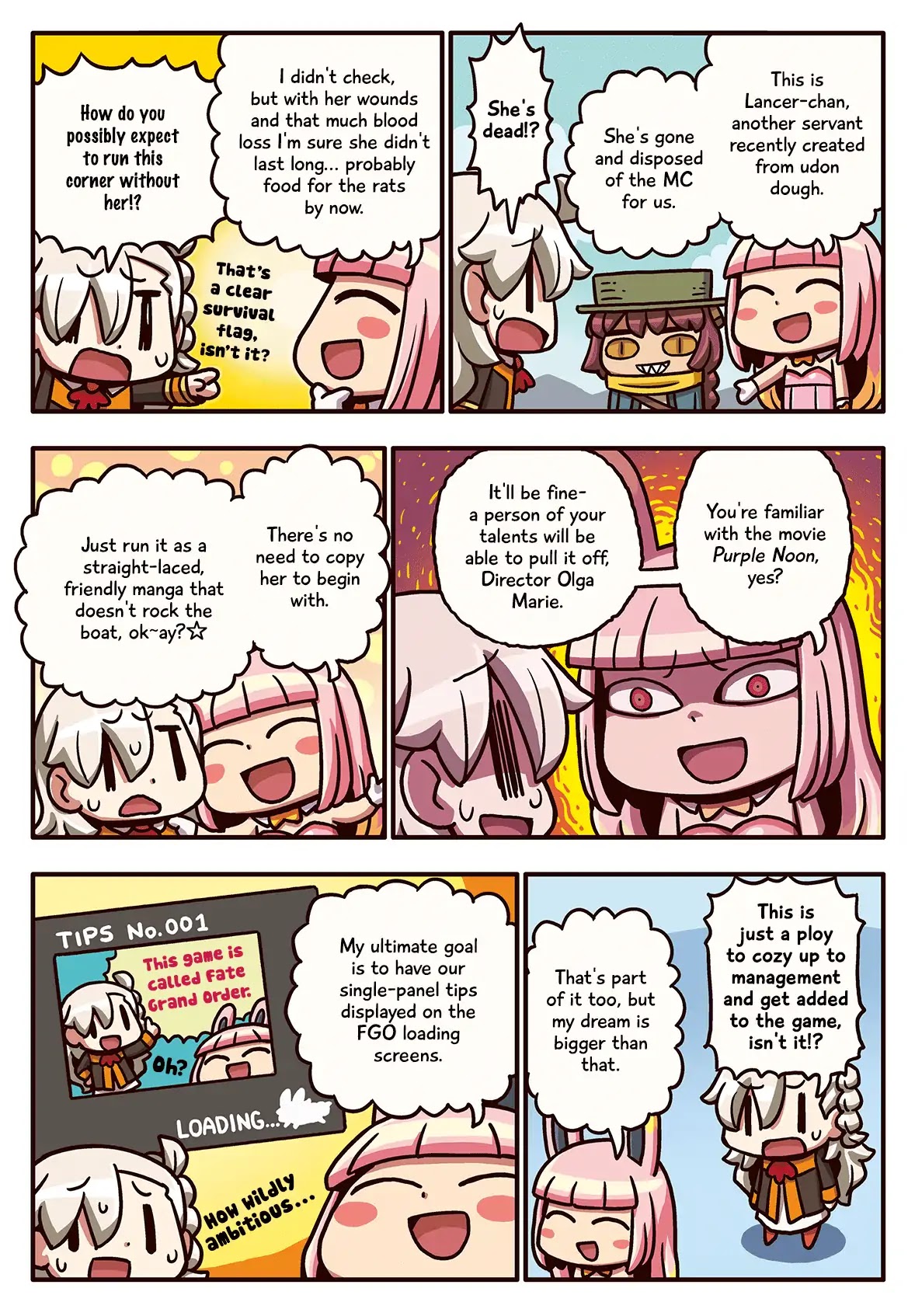 Manga de Wakaru! Fate/Grand Order Chapter 3.79 page 1 - Vol.3 Chapter 79: Grand Ambitions