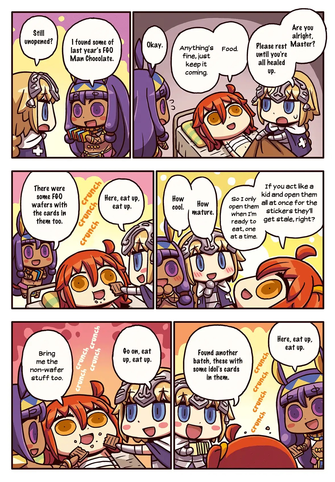 Manga de Wakaru! Fate/Grand Order Chapter 3.80 page 1 - Vol.3 Chapter 80: Road to Recovery