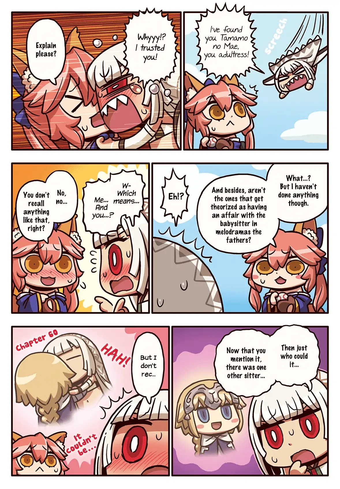 Manga de Wakaru! Fate/Grand Order Chapter 3.82 page 1 - Vol.3 Chapter 82: Recollections